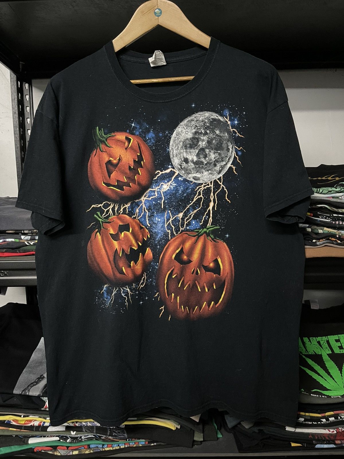 Prehistoric Horror Halloween Tee main image 1