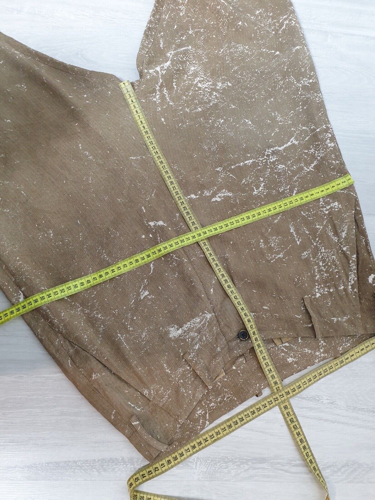 Uma Wang Uma Wang Suit Unisex Linen Blend Size M/L Size 38R - 17 Thumbnail