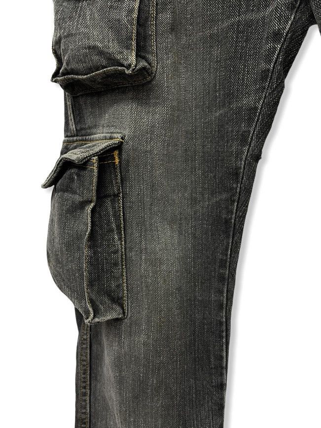 Johnbull vERY RARE! JOHN BULL Kojima Japan Bush Cargo Denim Pants Size US 28 / EU 44 - 3 Thumbnail