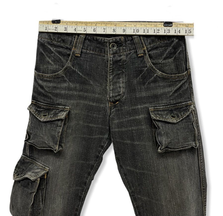 Johnbull vERY RARE! JOHN BULL Kojima Japan Bush Cargo Denim Pants Size US 28 / EU 44 - 13 Thumbnail