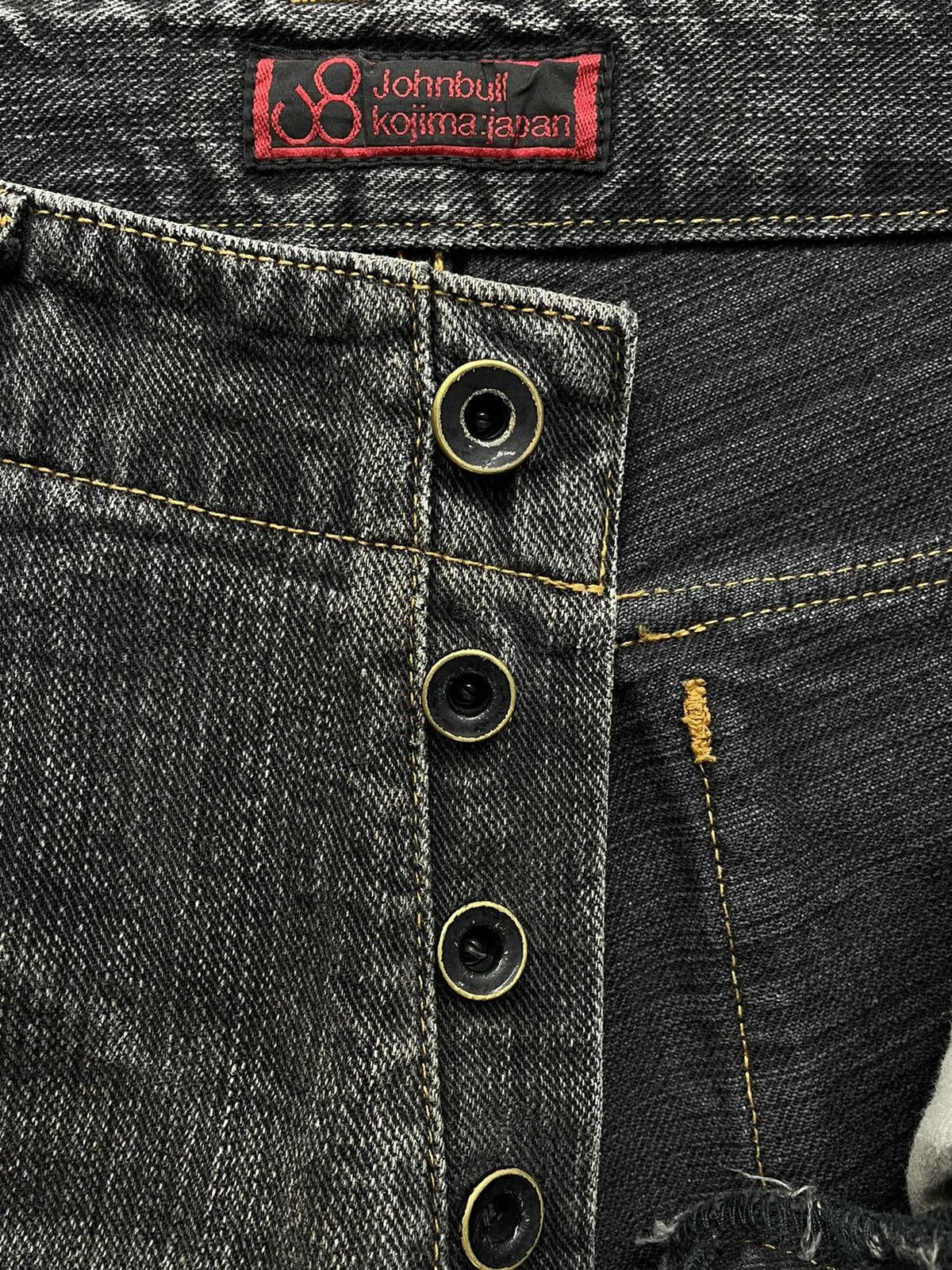Johnbull vERY RARE! JOHN BULL Kojima Japan Bush Cargo Denim Pants Size US 28 / EU 44 - 7 Thumbnail