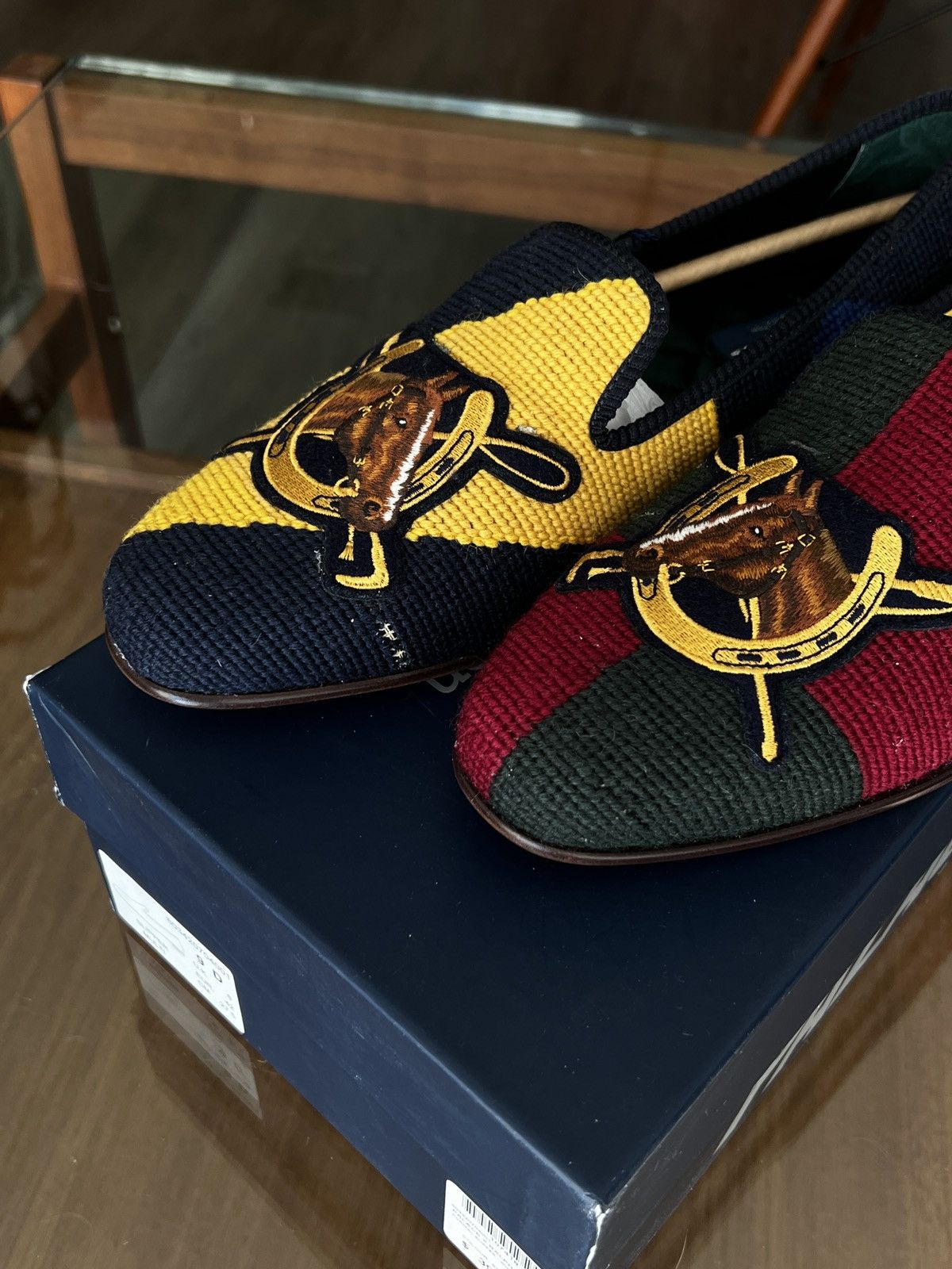 Palace × Polo Ralph Lauren Palace x Ralph Lauren Polo - Formal Slippers Size US 9 / EU 42 - 4 Thumbnail