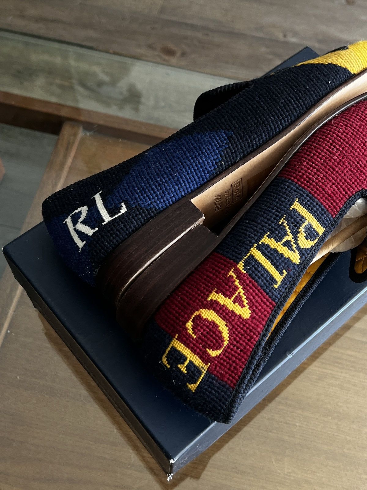 Palace × Polo Ralph Lauren Palace x Ralph Lauren Polo - Formal Slippers Size US 9 / EU 42 - 3 Thumbnail