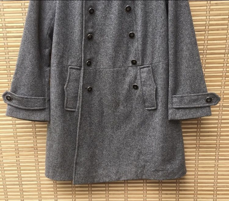 A.P.C. A.P.C Herringbone Wool Long Coat Size US M / EU 48-50 / 2 - 4 Thumbnail