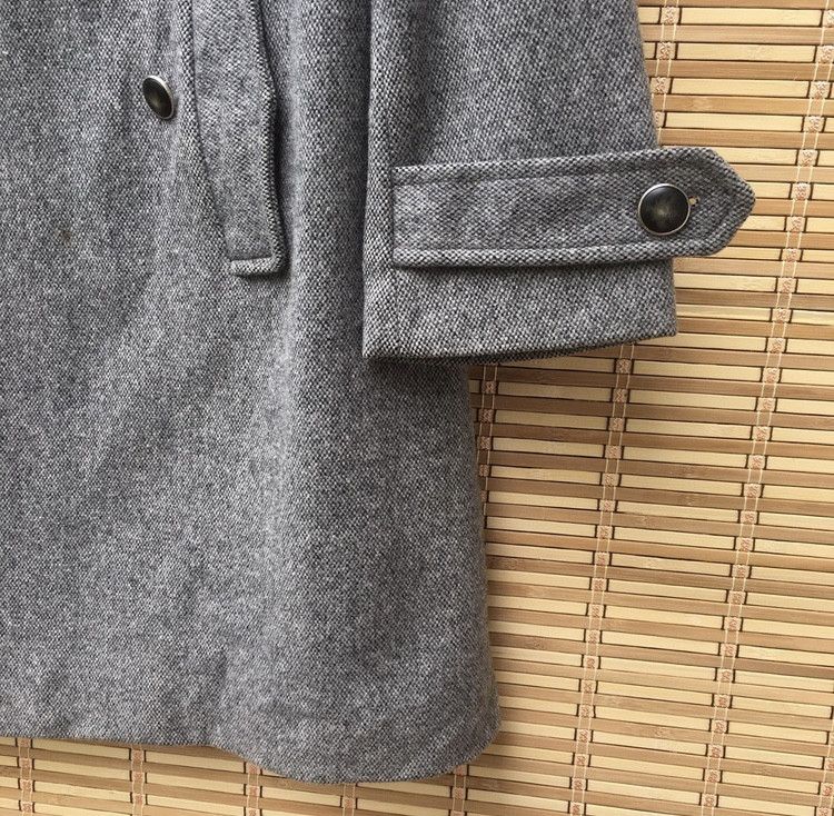 A.P.C. A.P.C Herringbone Wool Long Coat Size US M / EU 48-50 / 2 - 6 Thumbnail