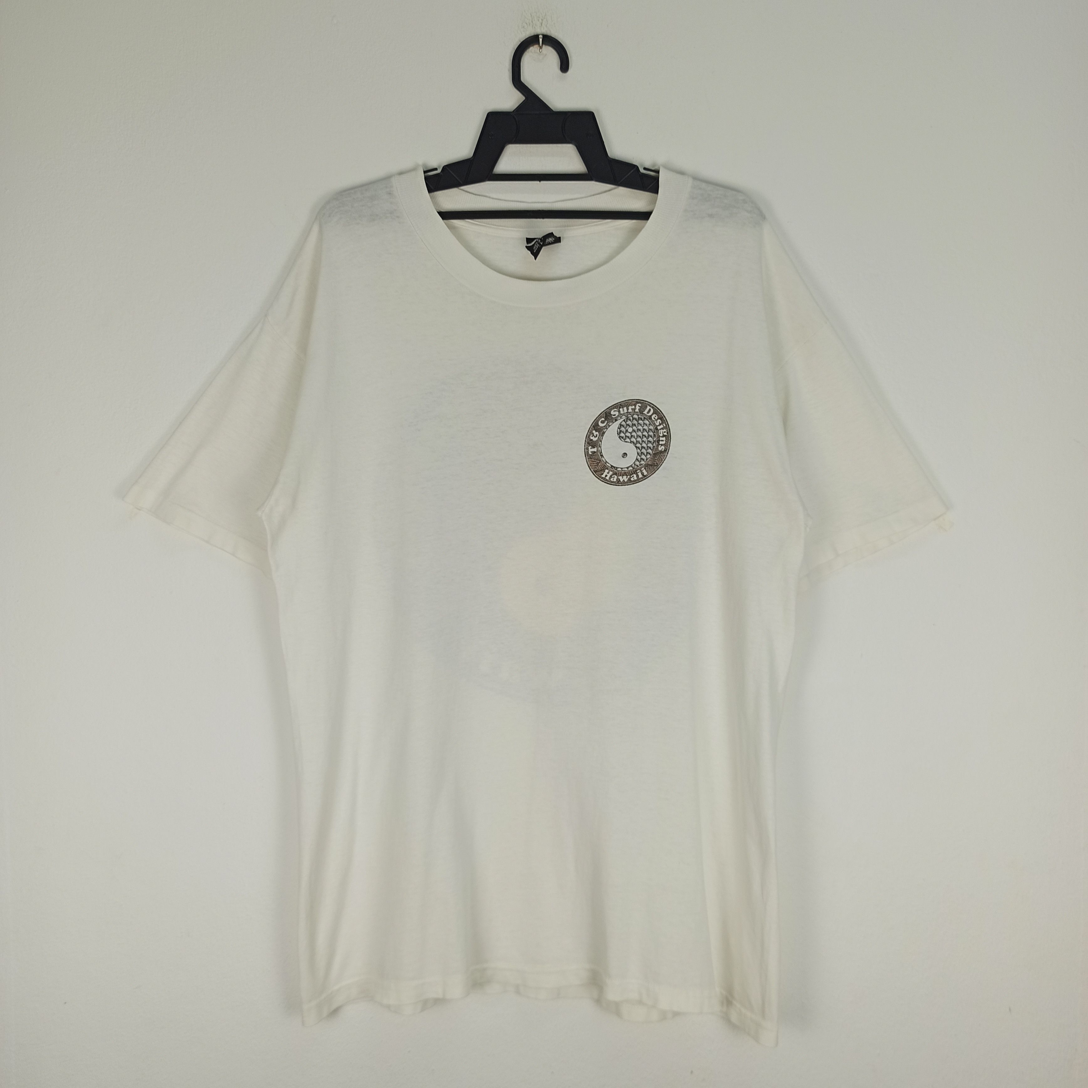 Vintage Vintage T&C Surf Designs Hawaii Tshirt Single Stitch Size US L / EU 52-54 / 3 - 5 Thumbnail