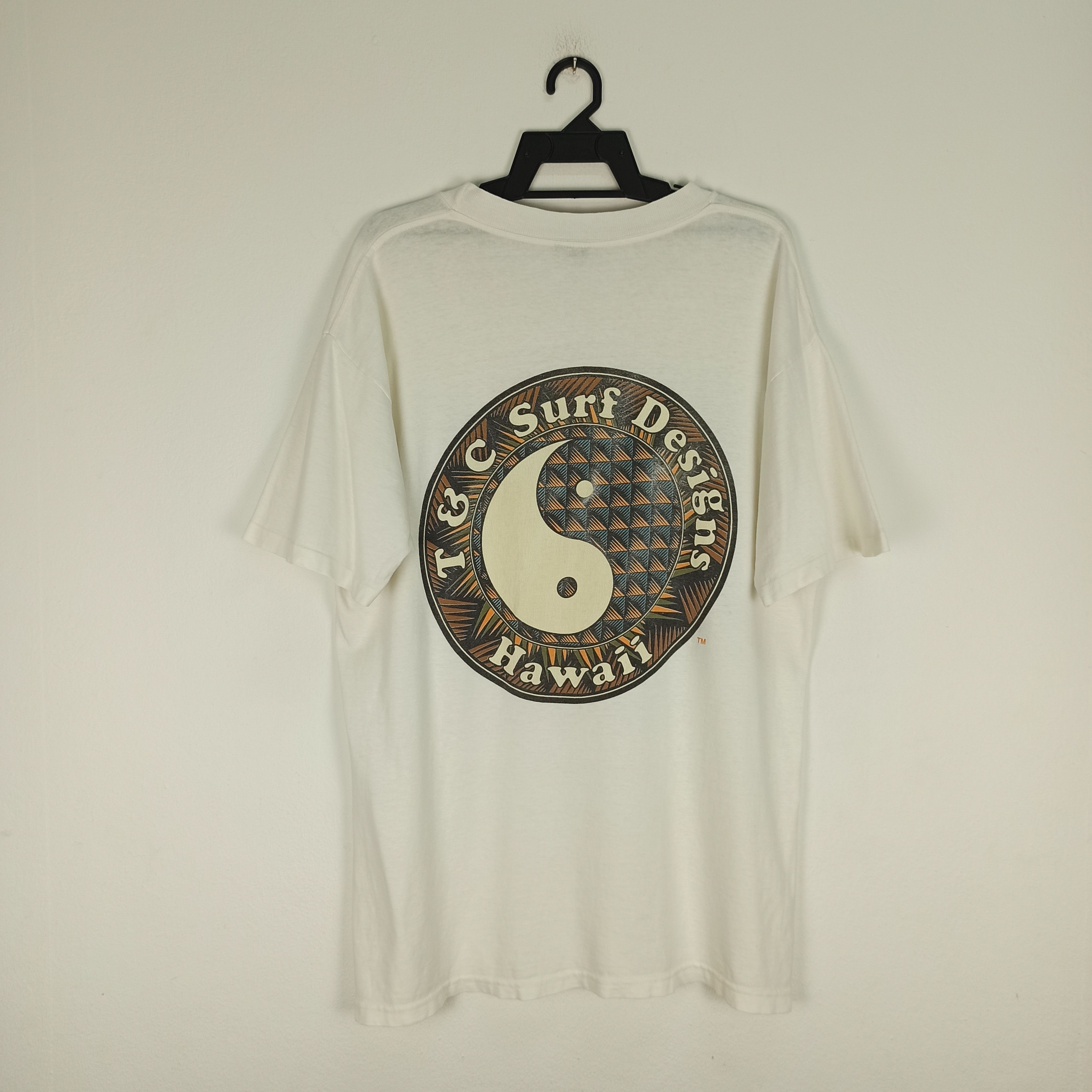 Vintage Vintage T&C Surf Designs Hawaii Tshirt Single Stitch Size US L / EU 52-54 / 3 - 2 Thumbnail