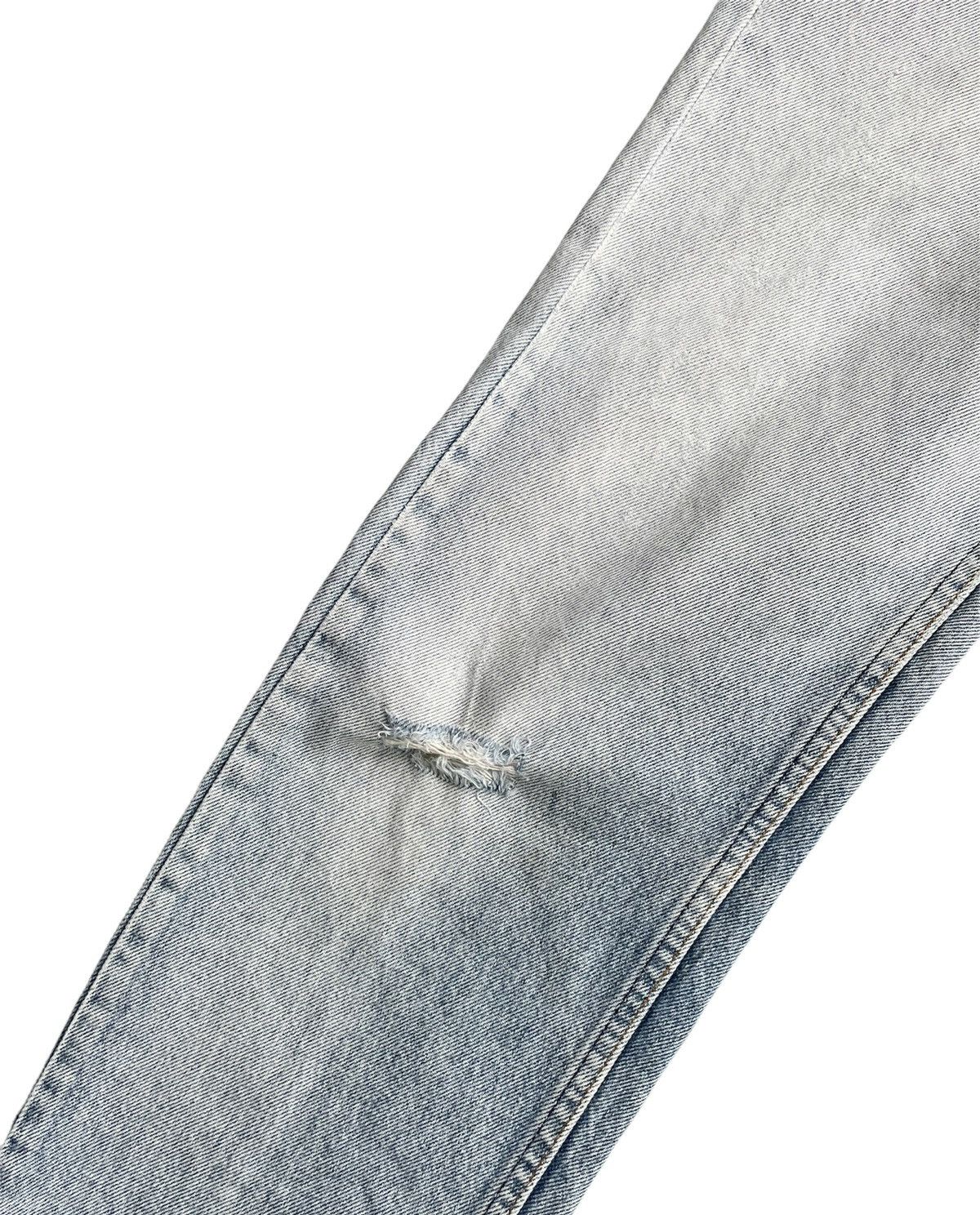 Levi's Vintage 1991 Levis 505 e Usa Aging Faded Distressed Size US 31 - 5 Thumbnail