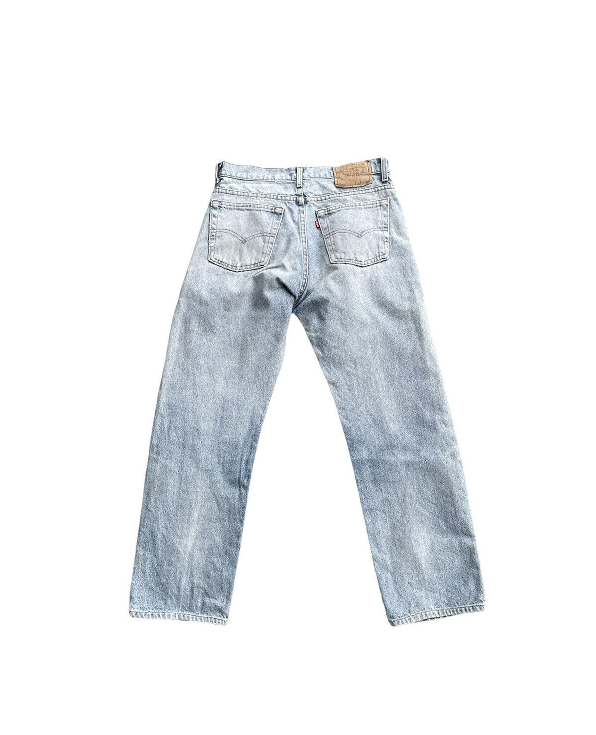 Levi's Vintage 1991 Levis 505 e Usa Aging Faded Distressed Size US 31 - 8 Thumbnail