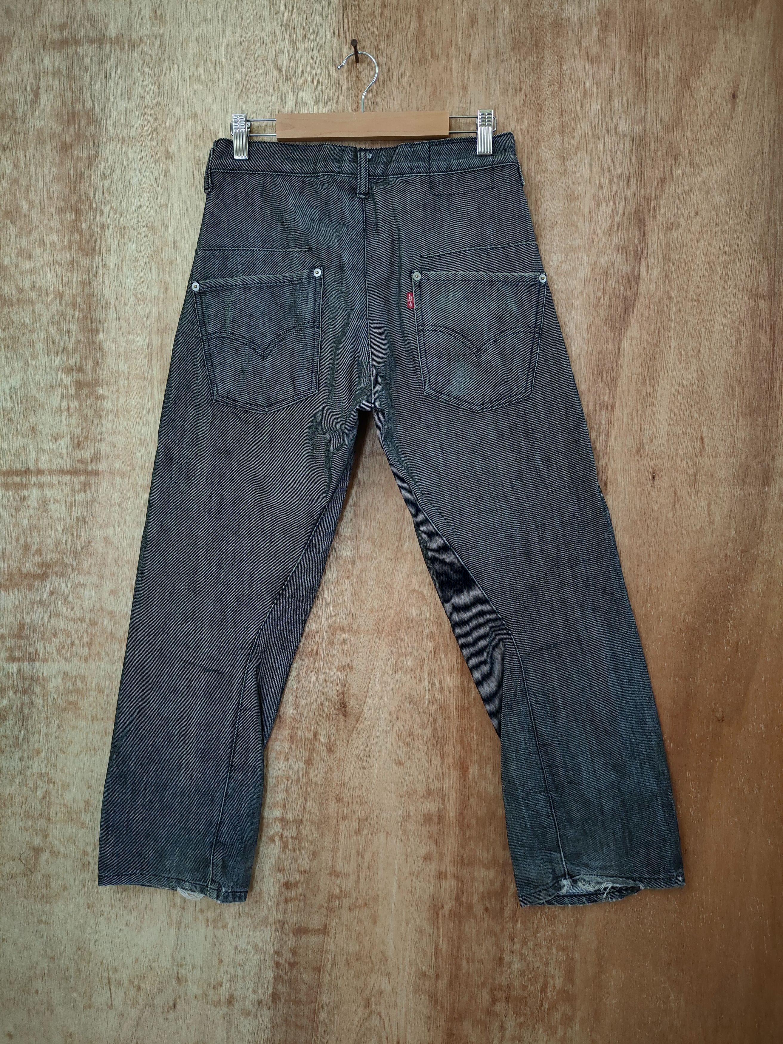 Levi's DL Levis Engineered jeans regular distress denim #46-813 Size US 28 / EU 44 - 6 Thumbnail