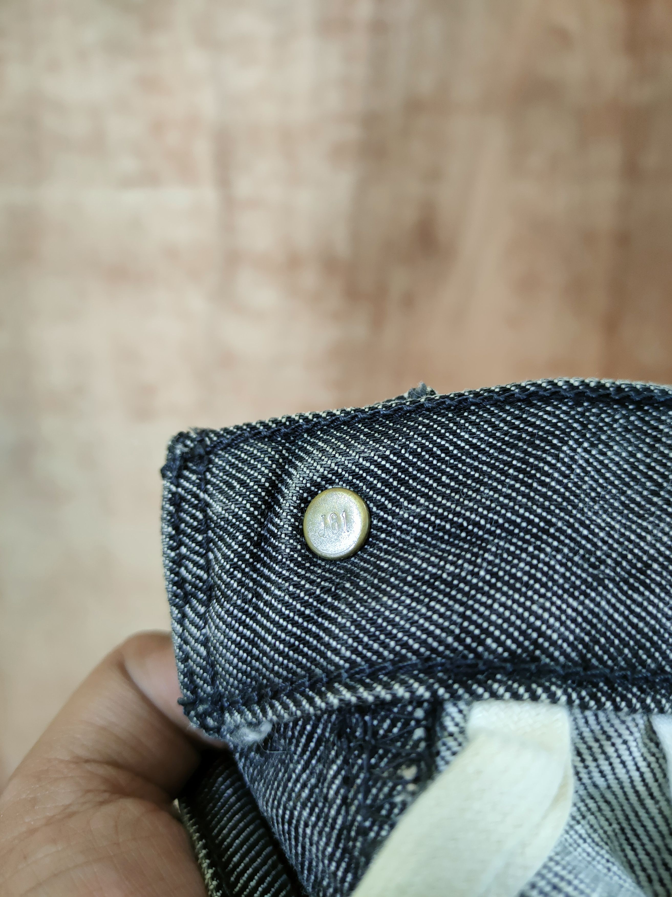 Levi's DL Levis Engineered jeans regular distress denim #46-813 Size US 28 / EU 44 - 9 Thumbnail