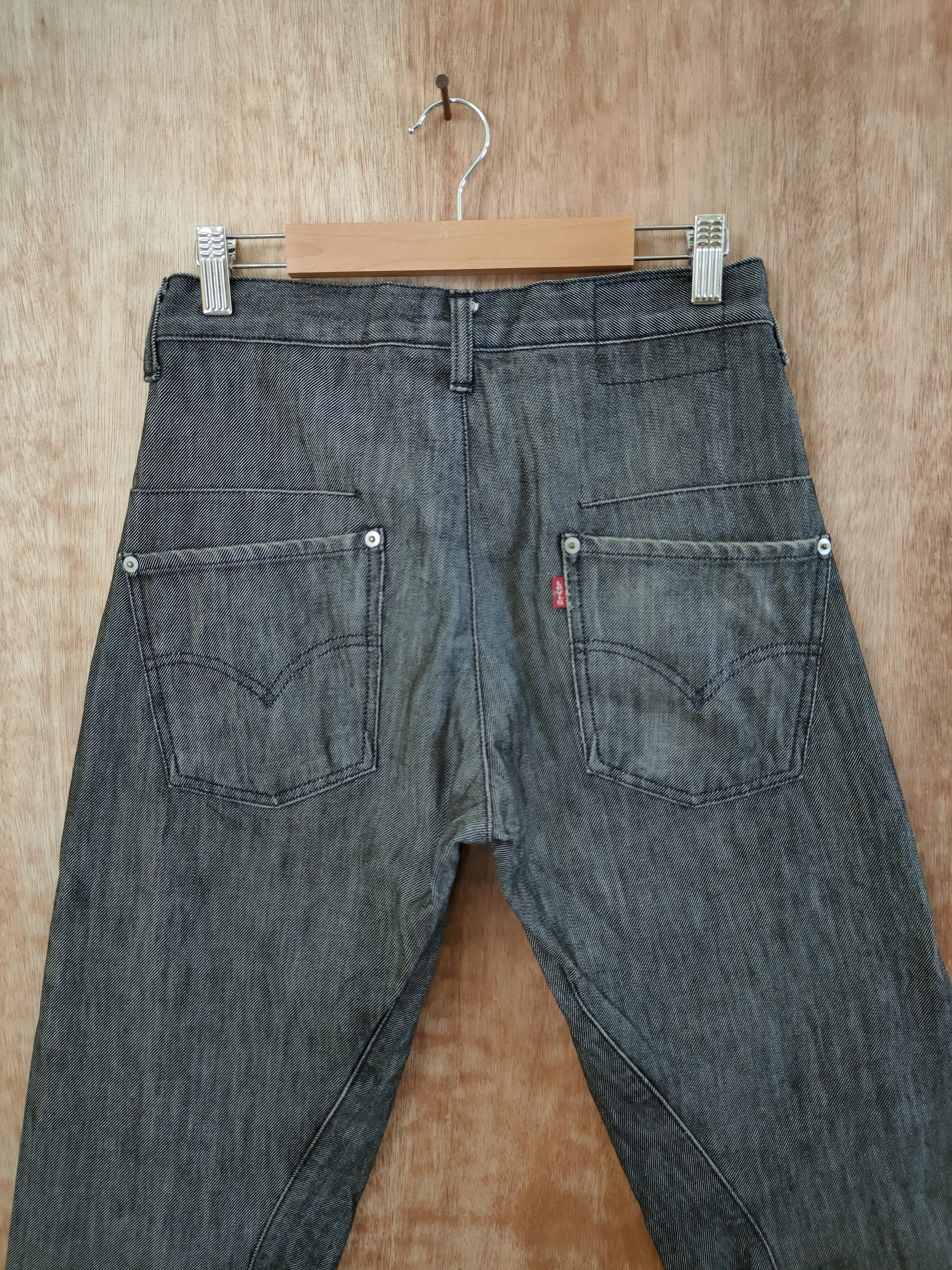 Levi's DL Levis Engineered jeans regular distress denim #46-813 Size US 28 / EU 44 - 8 Thumbnail