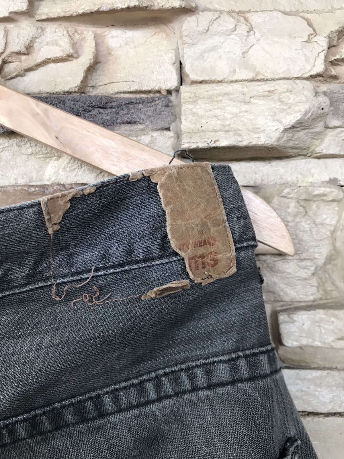Vintage Vintage Beams Tokyo Distressed Jeans Size US 34 / EU 50 - 11 Thumbnail