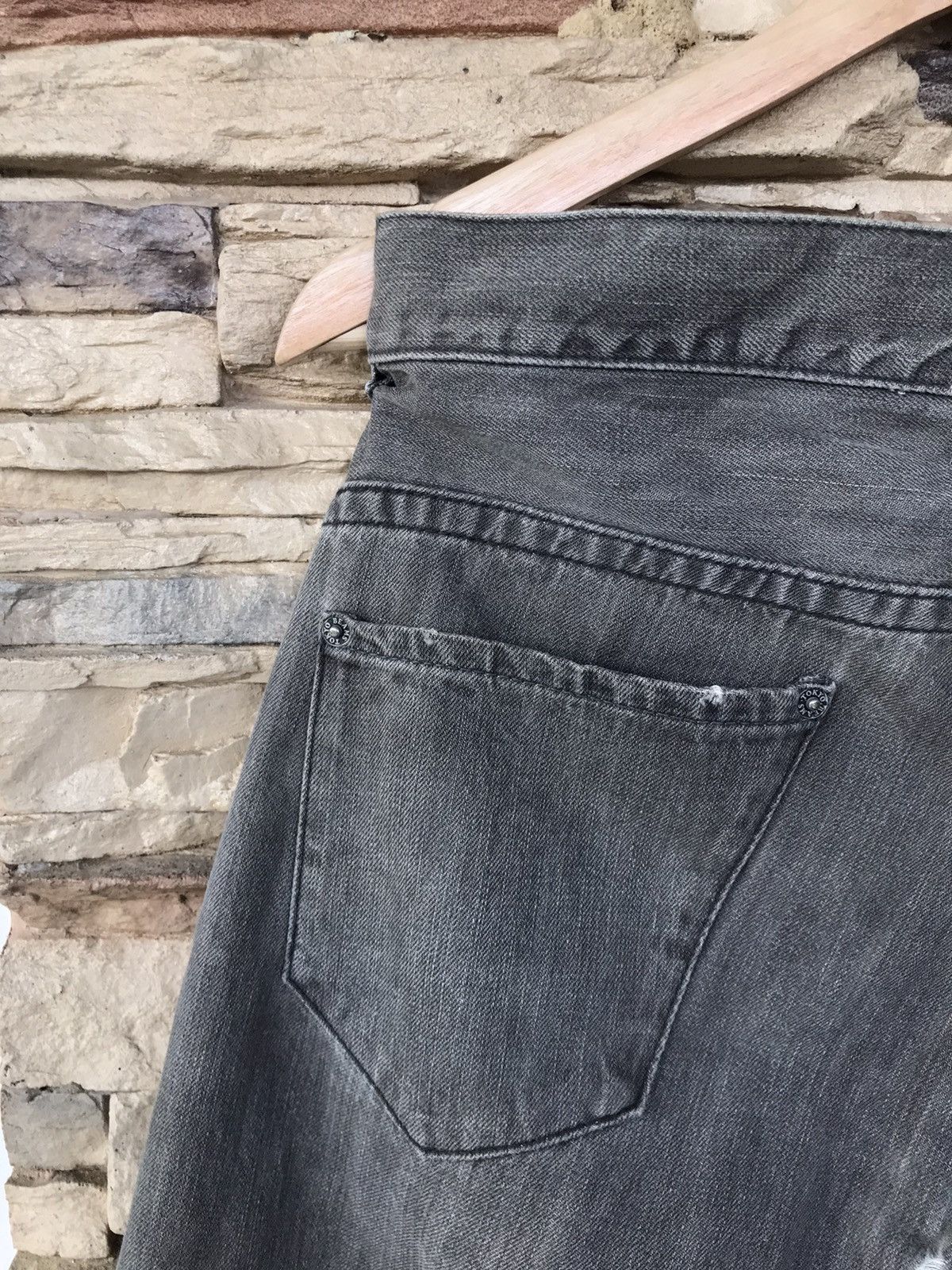 Vintage Vintage Beams Tokyo Distressed Jeans Size US 34 / EU 50 - 10 Thumbnail