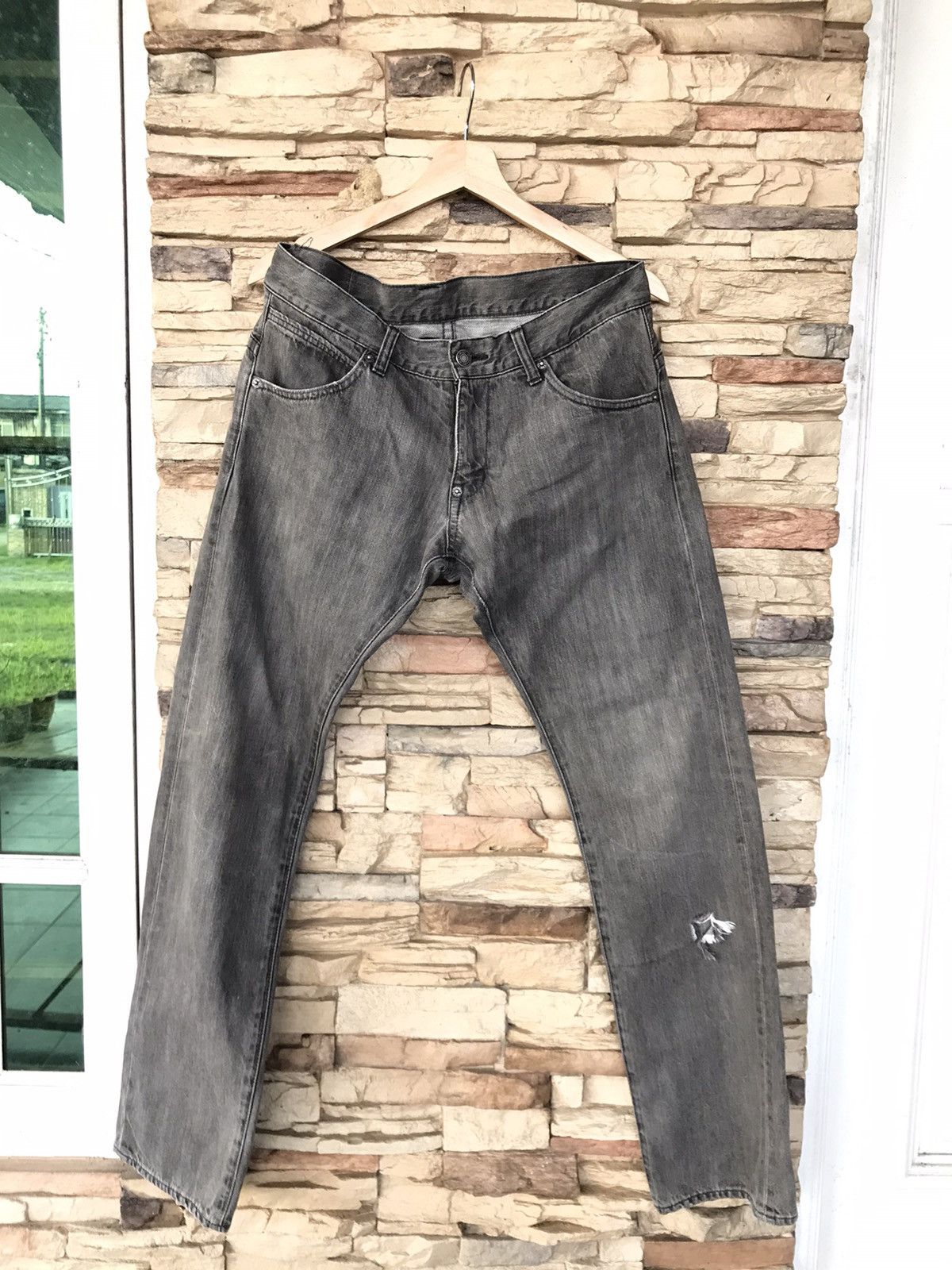Vintage Vintage Beams Tokyo Distressed Jeans Size US 34 / EU 50 - 1 Thumbnail