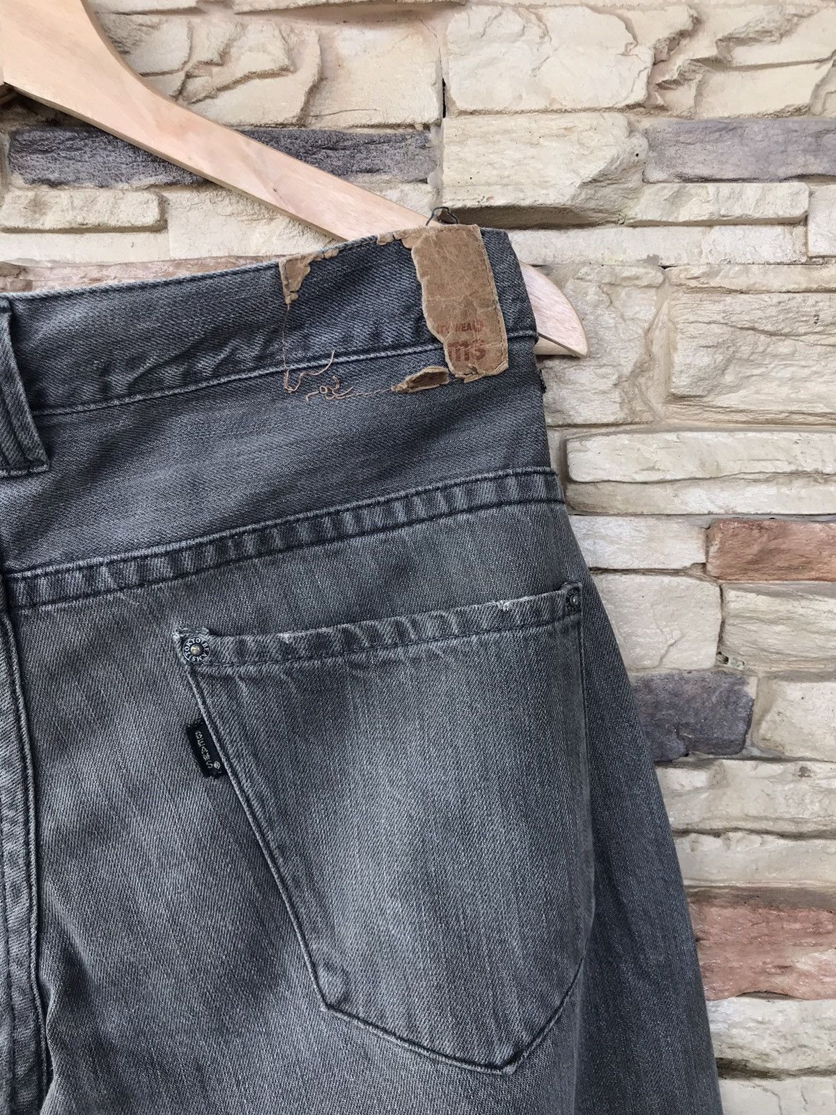 Vintage Vintage Beams Tokyo Distressed Jeans Size US 34 / EU 50 - 9 Thumbnail