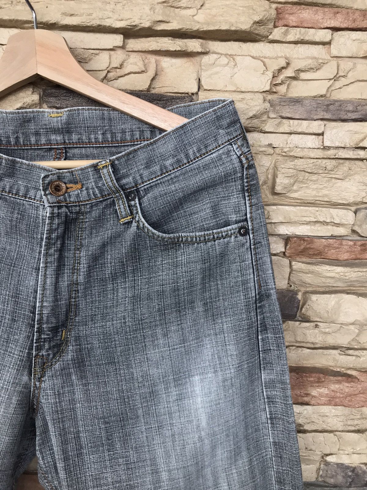 Edwin Vintage EDWIN 505ZX Selvedge Distressed Jeans Size US 32 / EU 48 - 4 Thumbnail