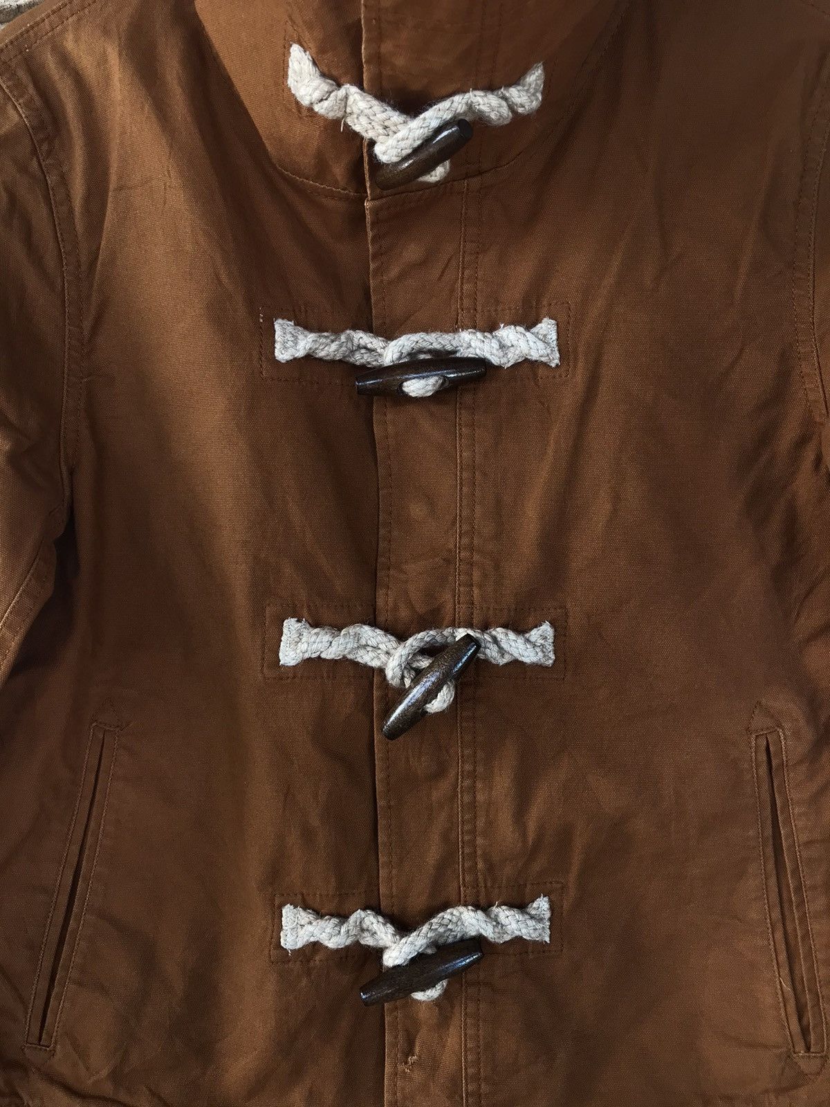 Vintage Vintage The Beams Duffle Jacket Size US S / EU 44-46 / 1 - 4 Thumbnail