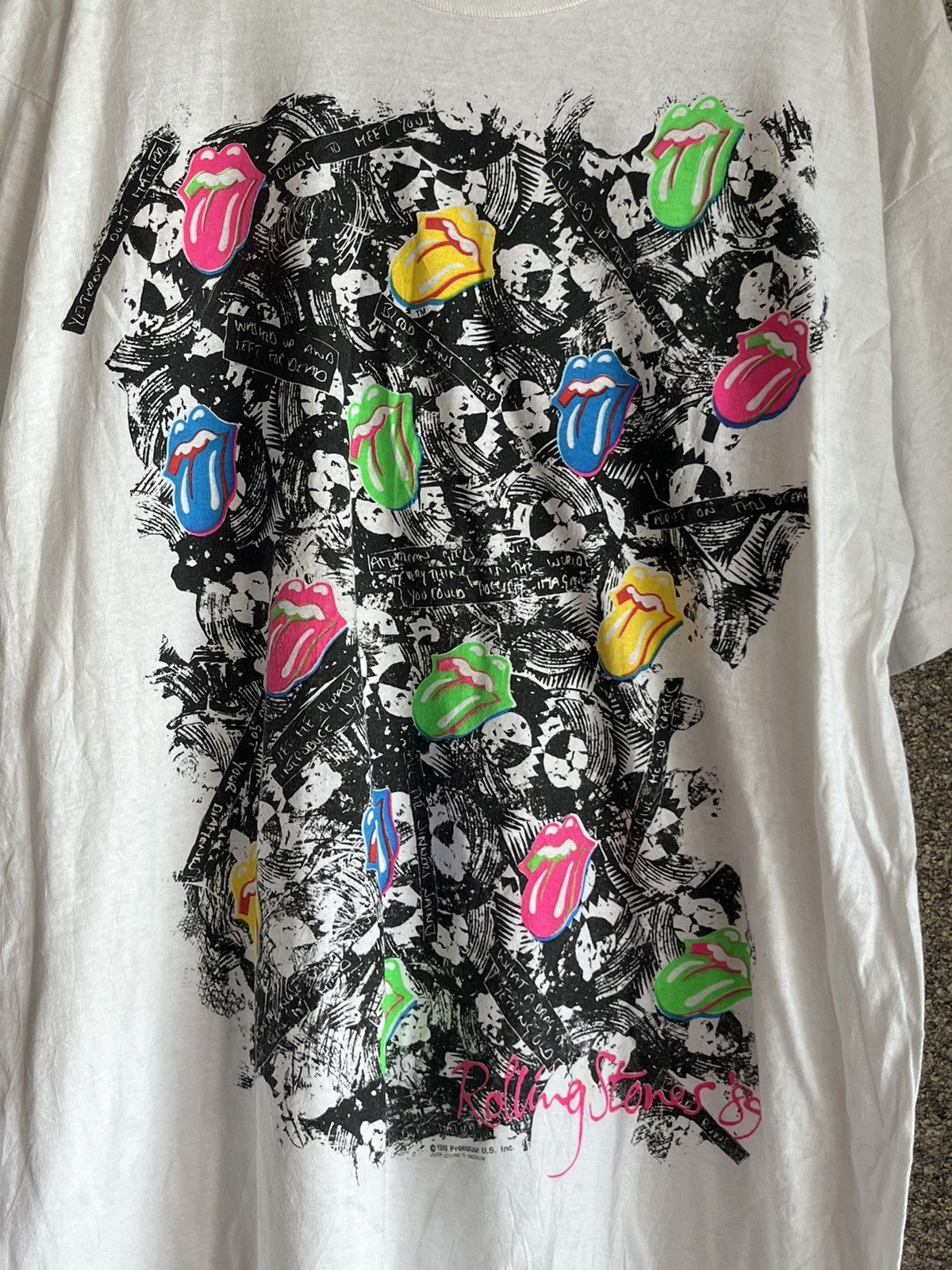 Vintage Rolling stones ft85 Size US XL / EU 56 / 4 - 2 Thumbnail