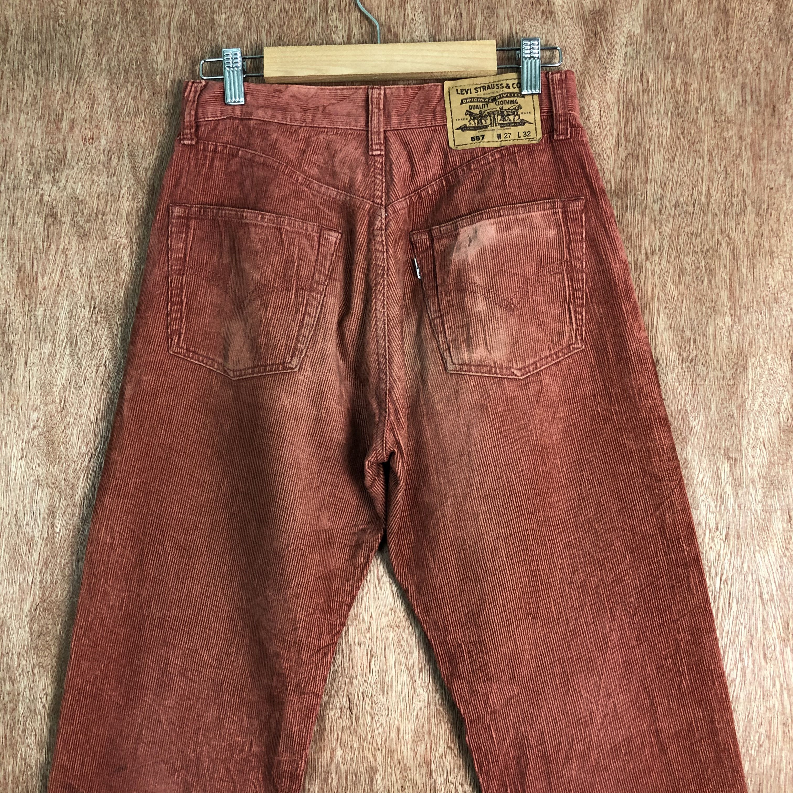 Levi's DLL Levi's Conduroy Vintage Streetwear Pants #c101 Size US 27 - 7 Thumbnail