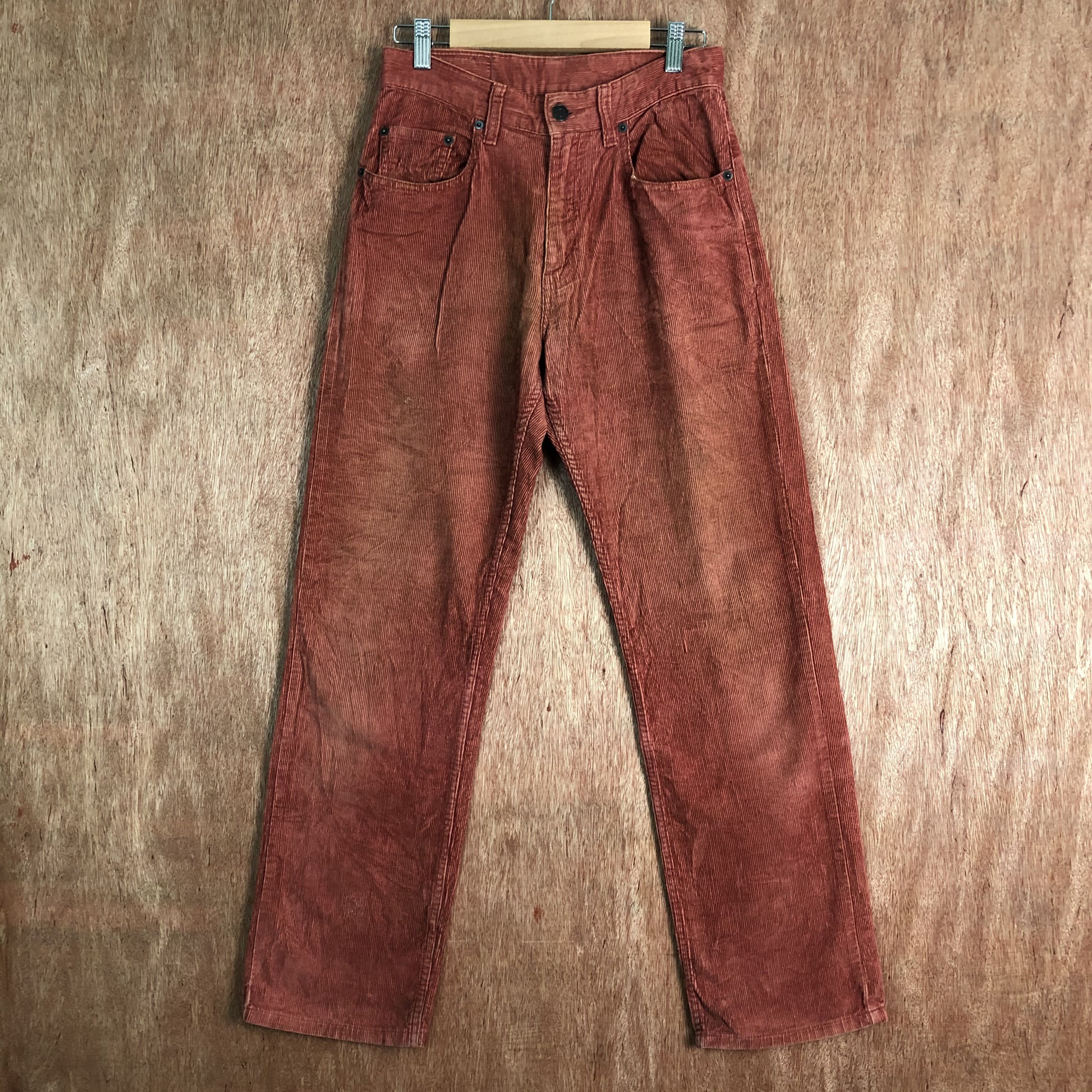 Levi's DLL Levi's Conduroy Vintage Streetwear Pants #c101 Size US 27 - 1 Thumbnail