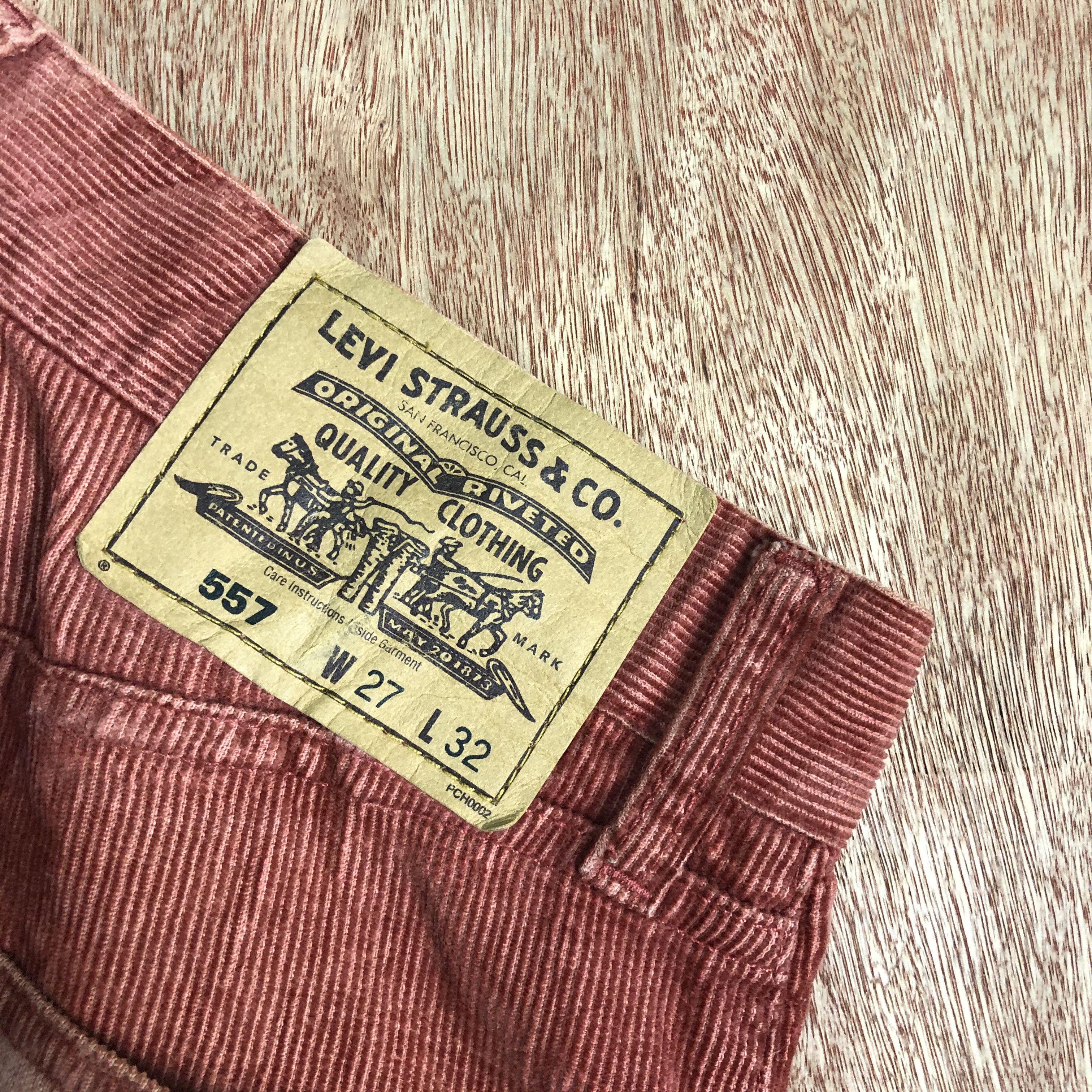 Levi's DLL Levi's Conduroy Vintage Streetwear Pants #c101 Size US 27 - 10 Thumbnail