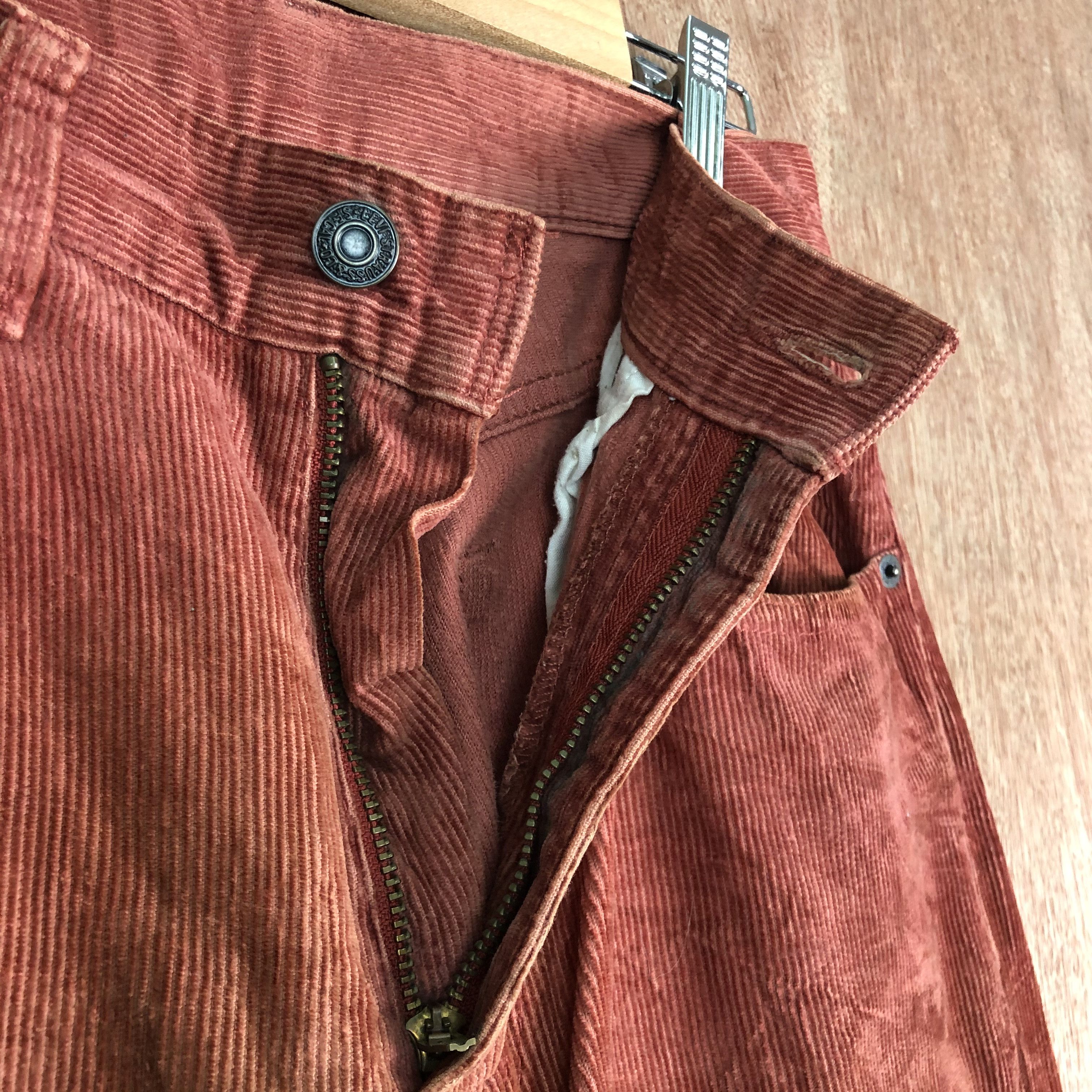 Levi's DLL Levi's Conduroy Vintage Streetwear Pants #c101 Size US 27 - 4 Thumbnail