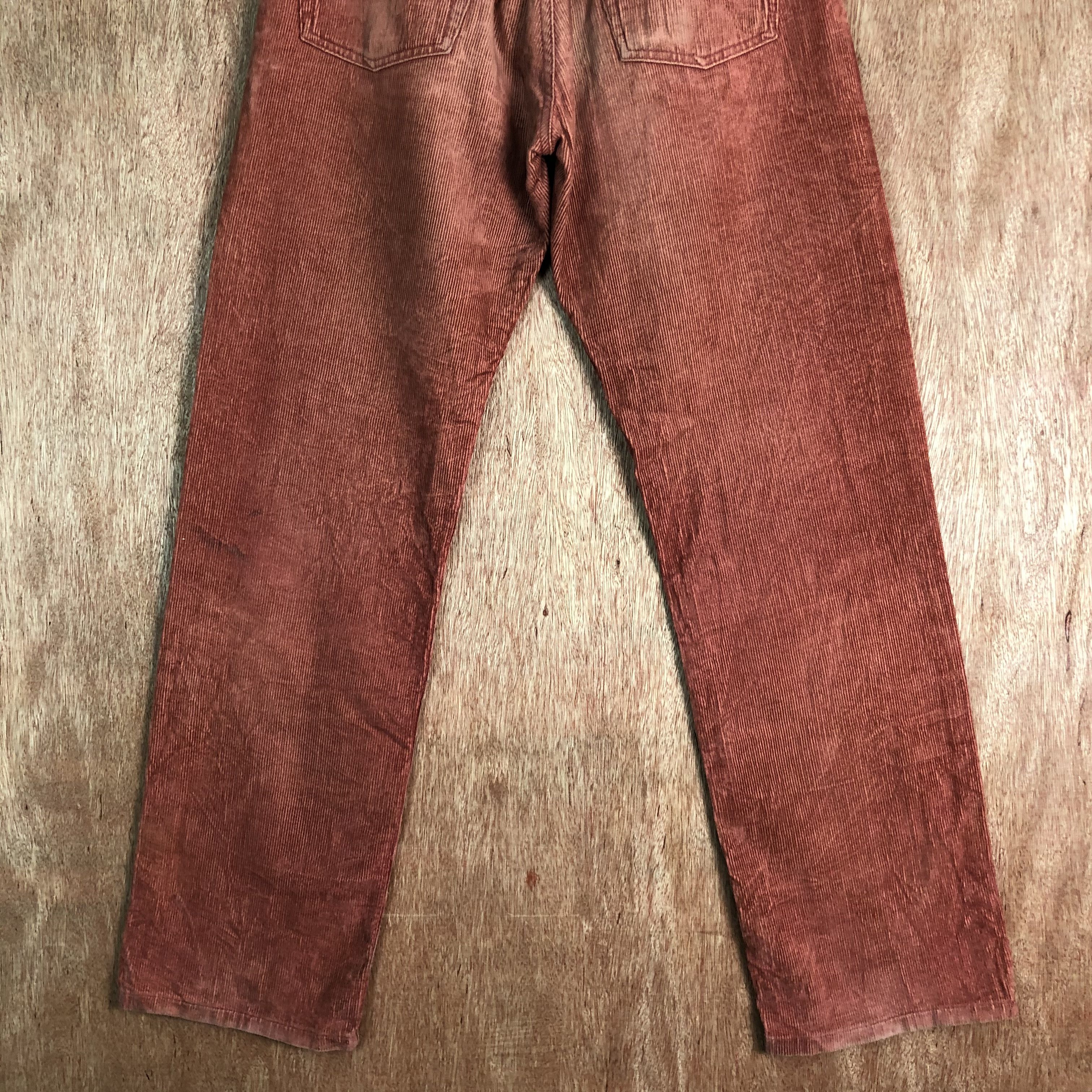 Levi's DLL Levi's Conduroy Vintage Streetwear Pants #c101 Size US 27 - 8 Thumbnail