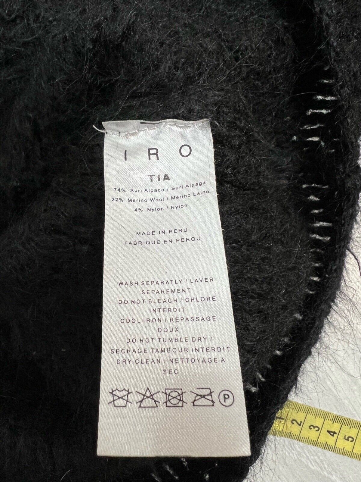 Iro IRO Sweater Alpaca Blend Black Size 1 Size S / US 4 / IT 40 - 6 Thumbnail