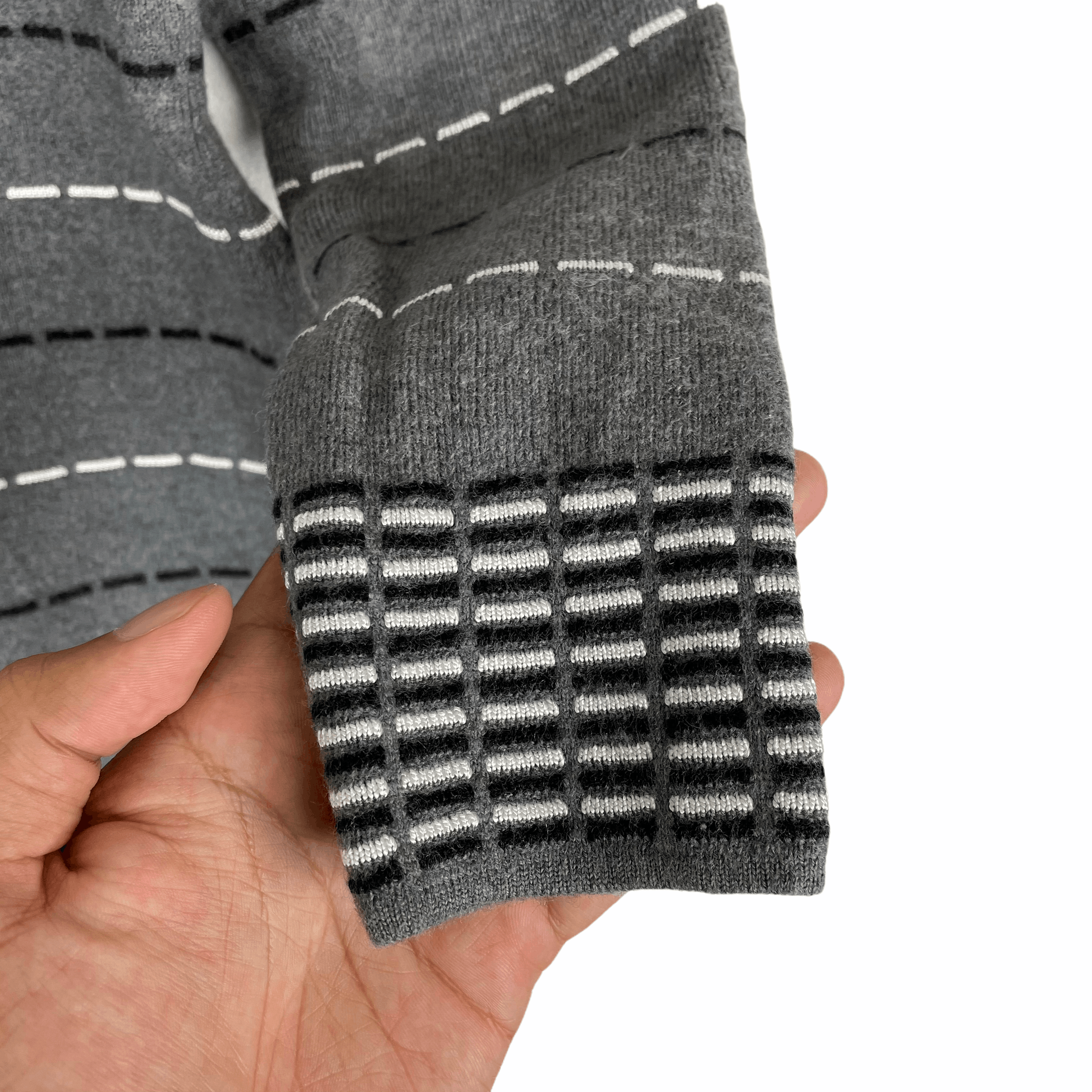 Christian Dior Monsieur CHRISTIAN DIOR CD Homme Stripes Knitwear Medium Size Size US M / EU 48-50 / 2 - 5 Thumbnail