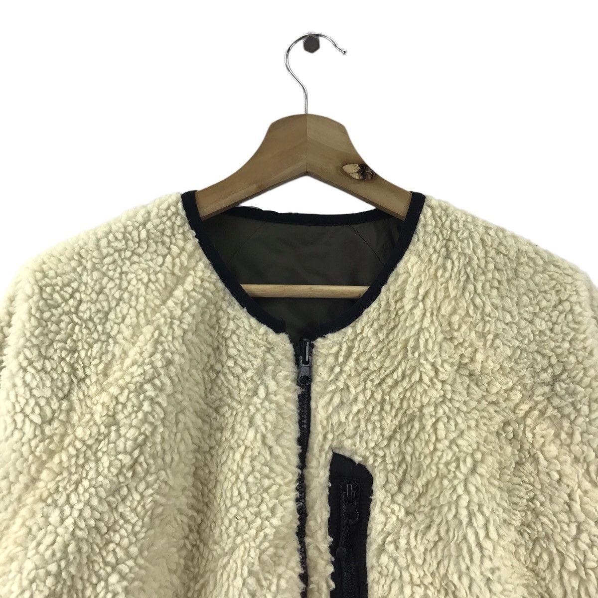 Vintage FREAK STORE REVERSIBLE Deep Pile Sherpa FleeceZipper Sweater Size US XL / EU 56 / 4 - 2 Thumbnail