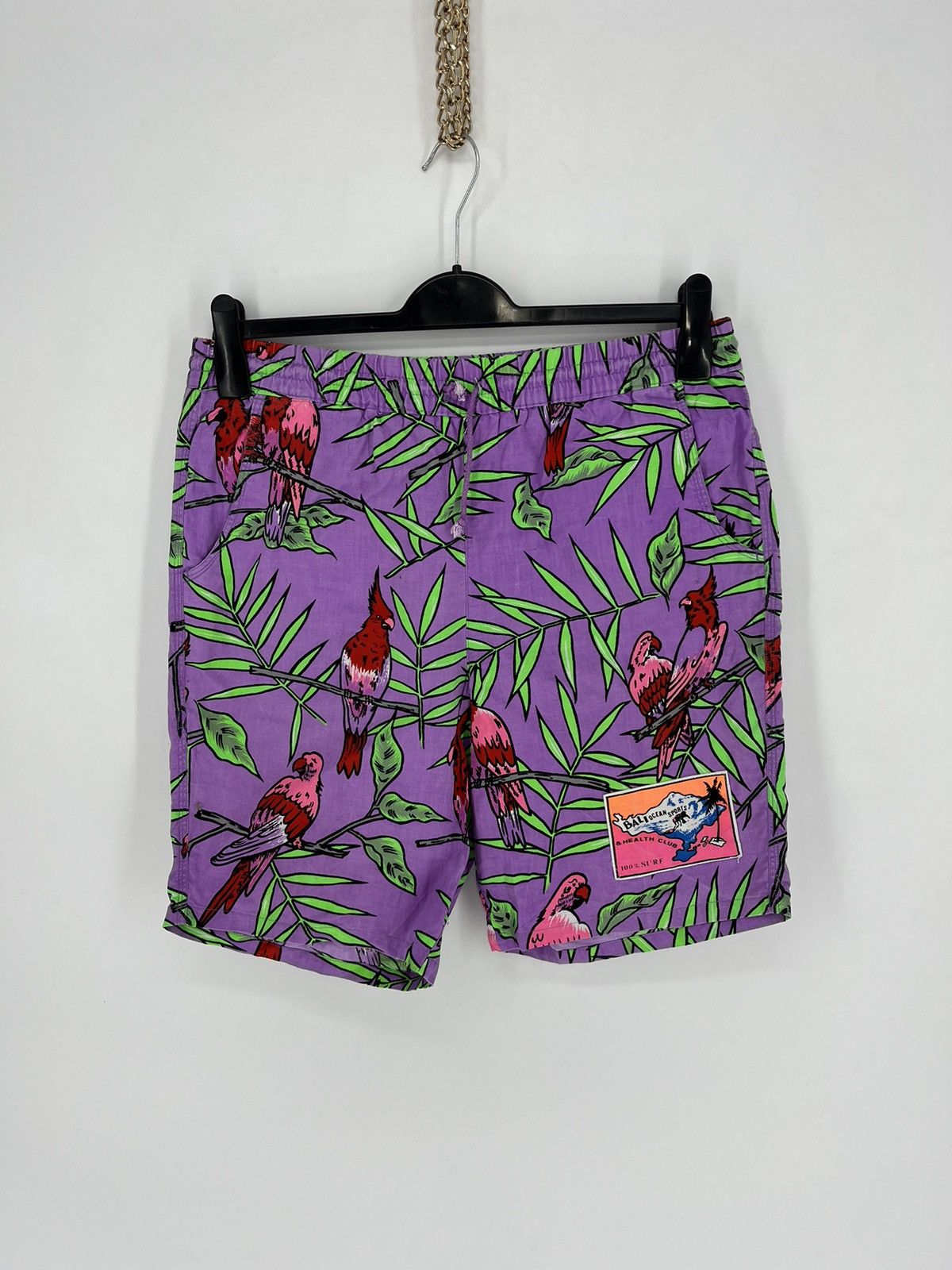 Vintage Vintage Y2K Art Streetwear Hawaiian Shorts Fashion Grailed Size US 32 / EU 48 - 1 Thumbnail