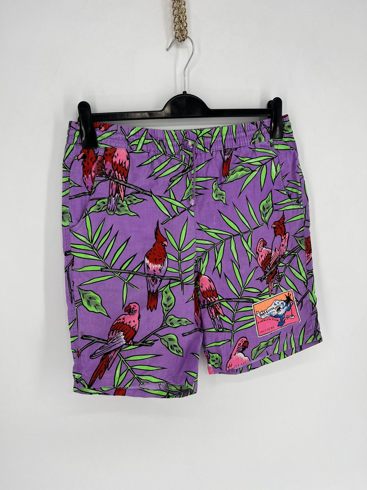 Vintage Vintage Y2K Art Streetwear Hawaiian Shorts Fashion Grailed Size US 32 / EU 48 - 2 Thumbnail