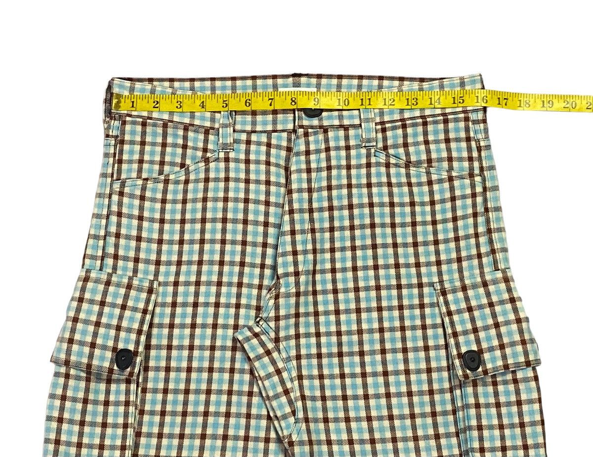 20471120 × Beauty Beast × Japanese Brand Milk Boy Flap Pocket Side Plaid Pants Size US 31 - 4 Thumbnail