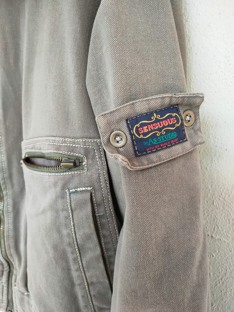 Japanese Brand AS Studio Bomber Size US L / EU 52-54 / 3 - 4 Thumbnail