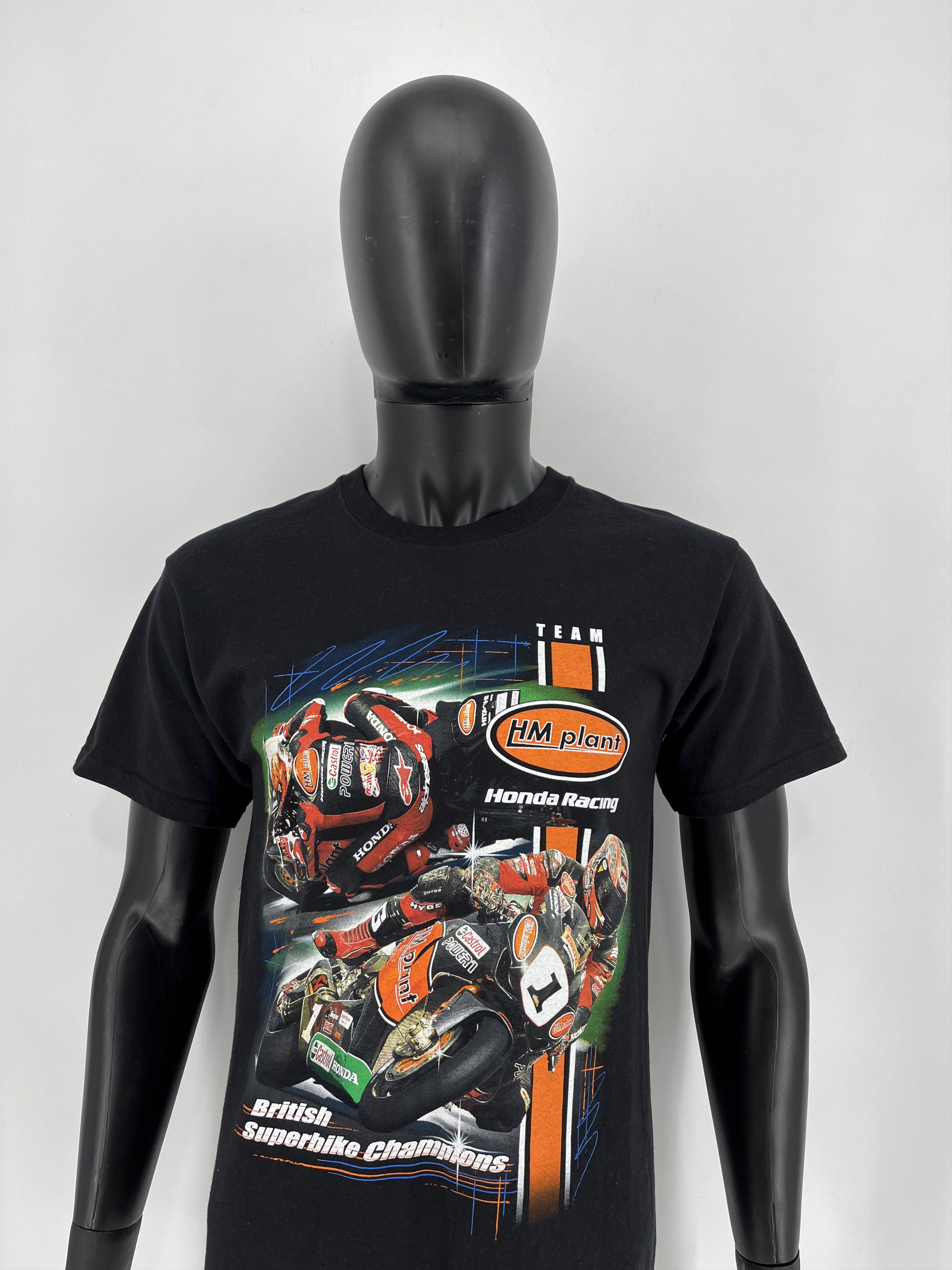 Formula 1 Vintage Y2K HM plant Honda Racing streetwear style Castol Size US M / EU 48-50 / 2 - 1 Thumbnail