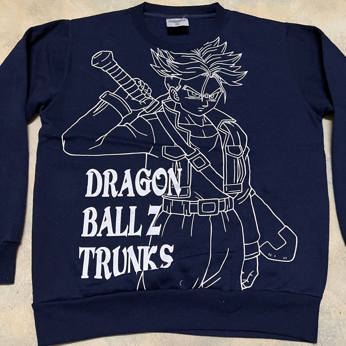 Anime Anime Dragon Ball Z Trunk Big Logo Sweatshirt Size US M / EU 48-50 / 2 - 2 Thumbnail