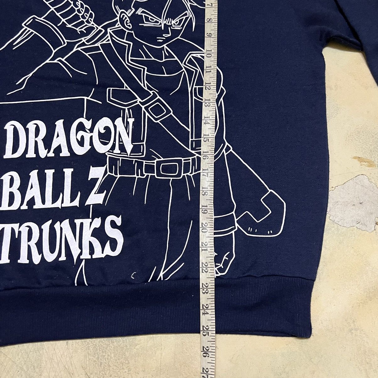 Anime Anime Dragon Ball Z Trunk Big Logo Sweatshirt Size US M / EU 48-50 / 2 - 9 Thumbnail