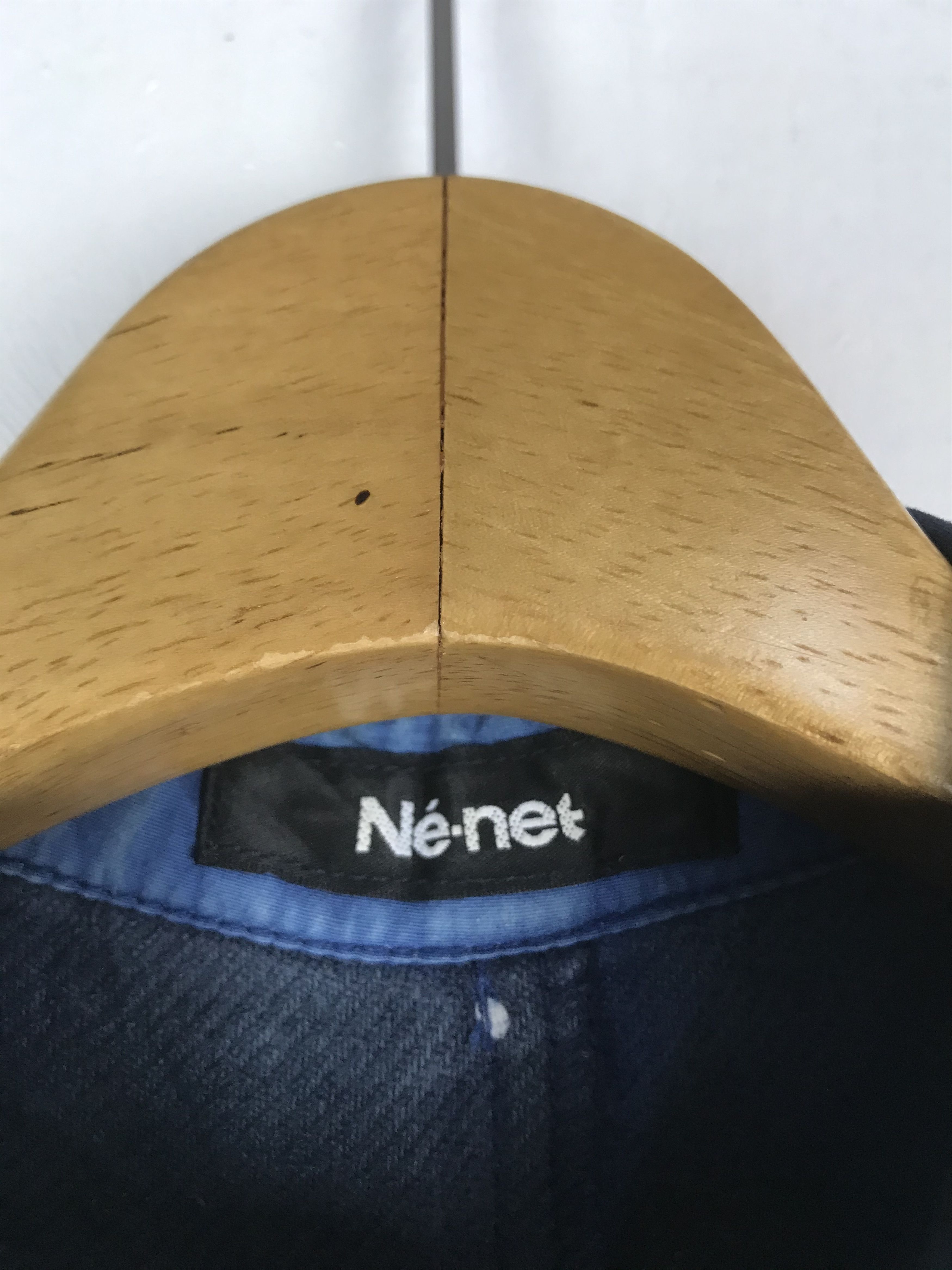 Issey Miyake NE-NET ISSEY MIYAKE INDIGO PATCWORK STYLE LONG SHIRT Size US M / EU 48-50 / 2 - 5 Thumbnail