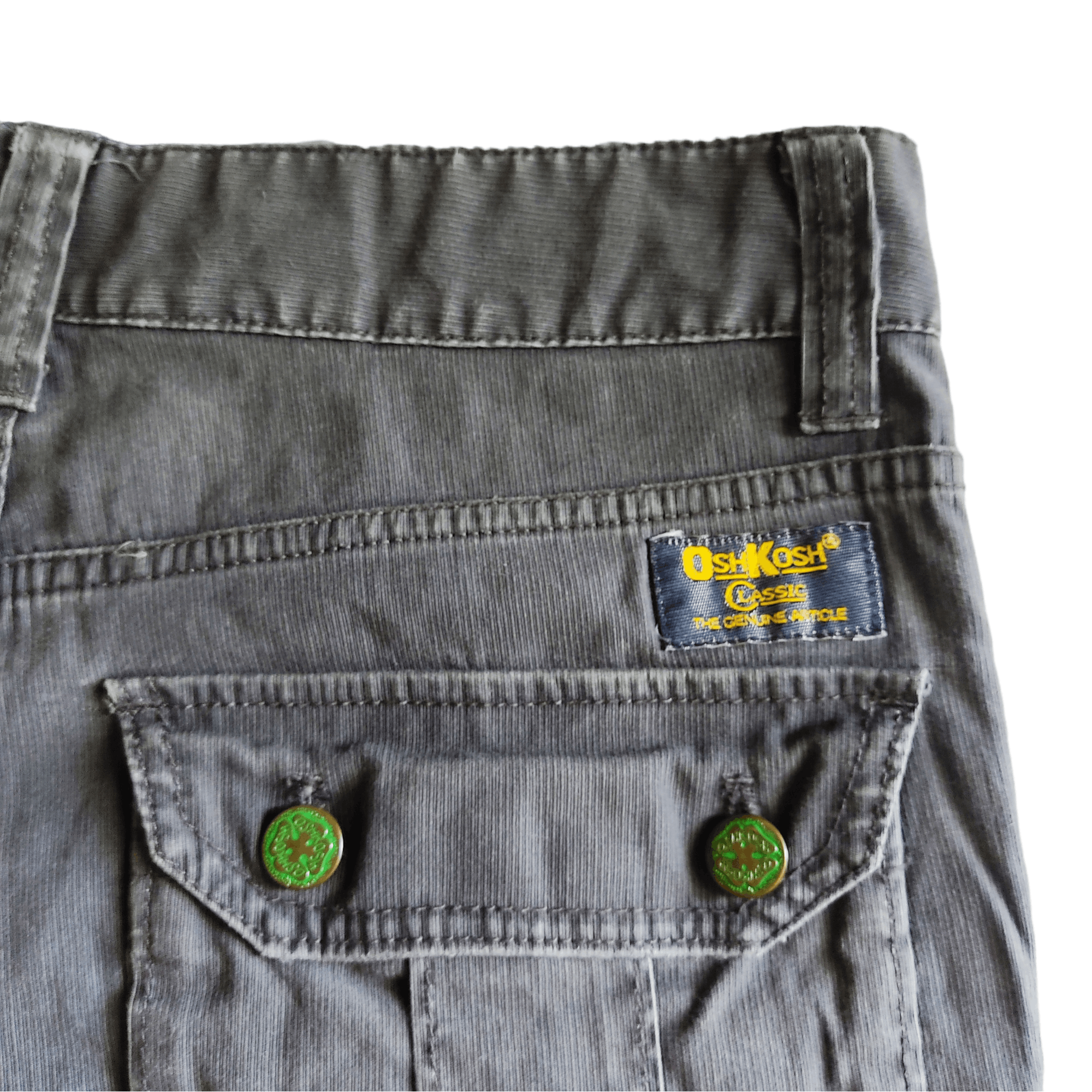 Oshkosh OshKosh Classic Faded Cargo Bush Pants Size US 31 - 6 Thumbnail
