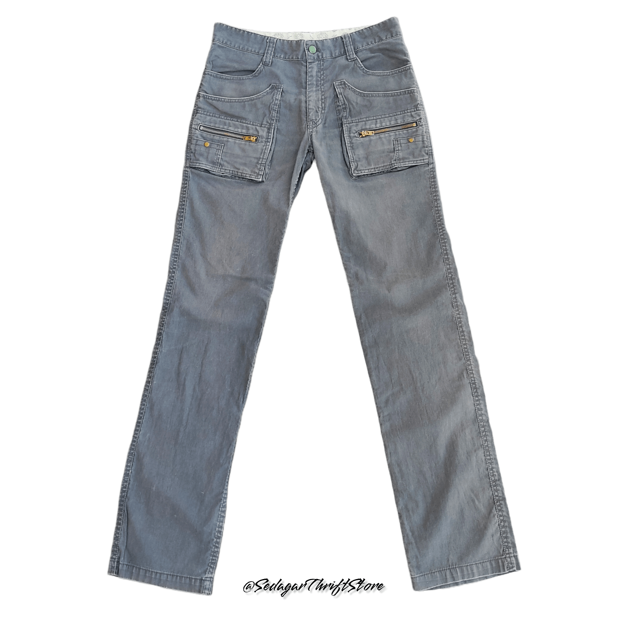Oshkosh OshKosh Classic Faded Cargo Bush Pants Size US 31 - 1 Thumbnail