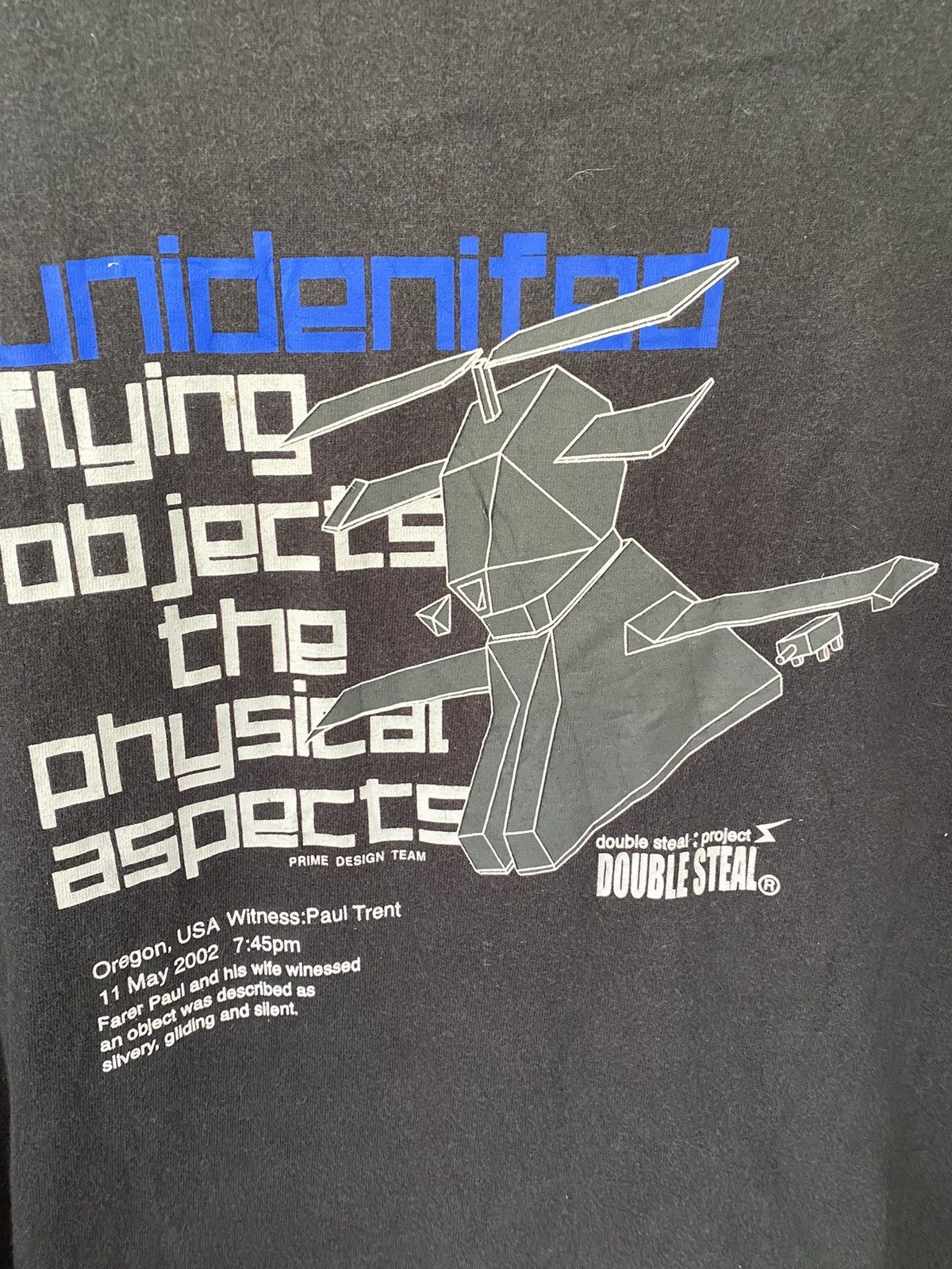 Recon SS02 Double Steal Japan UFO cyber punk tee Size US M / EU 48-50 / 2 - 4 Thumbnail