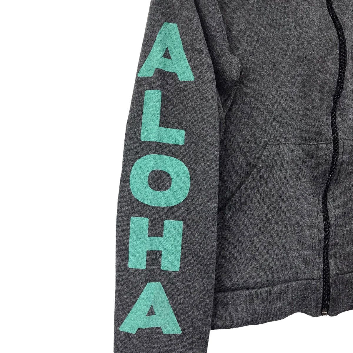 Vintage Vintage 90s 88 Tees HAWAII SURF’S UP Surfboard Grey Hoodie Size US M / EU 48-50 / 2 - 4 Thumbnail