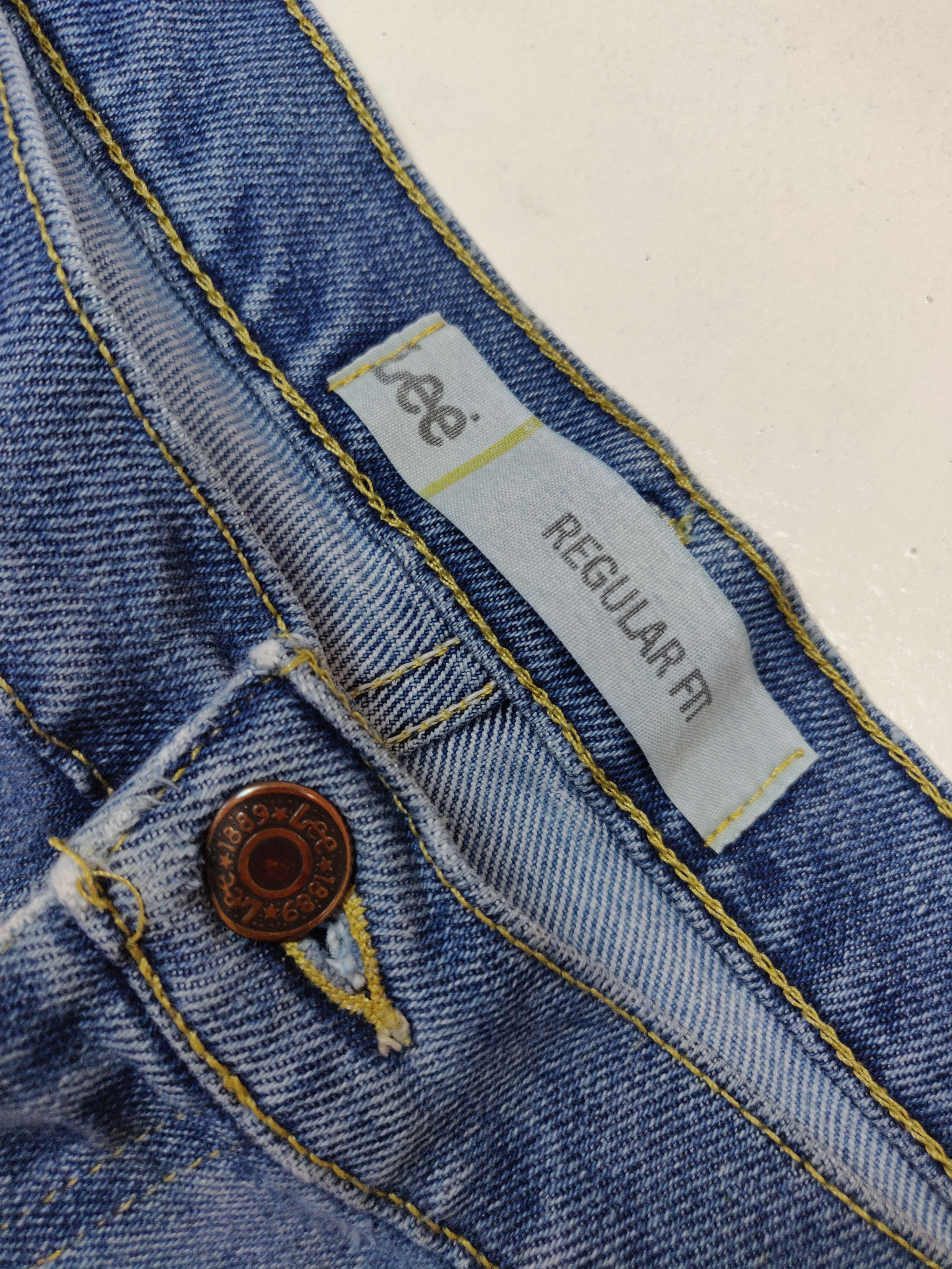 Lee Oversized Vintage Lee Regular Fit Denim Jeans Bottom Size US 44 / EU 60 - 6 Thumbnail