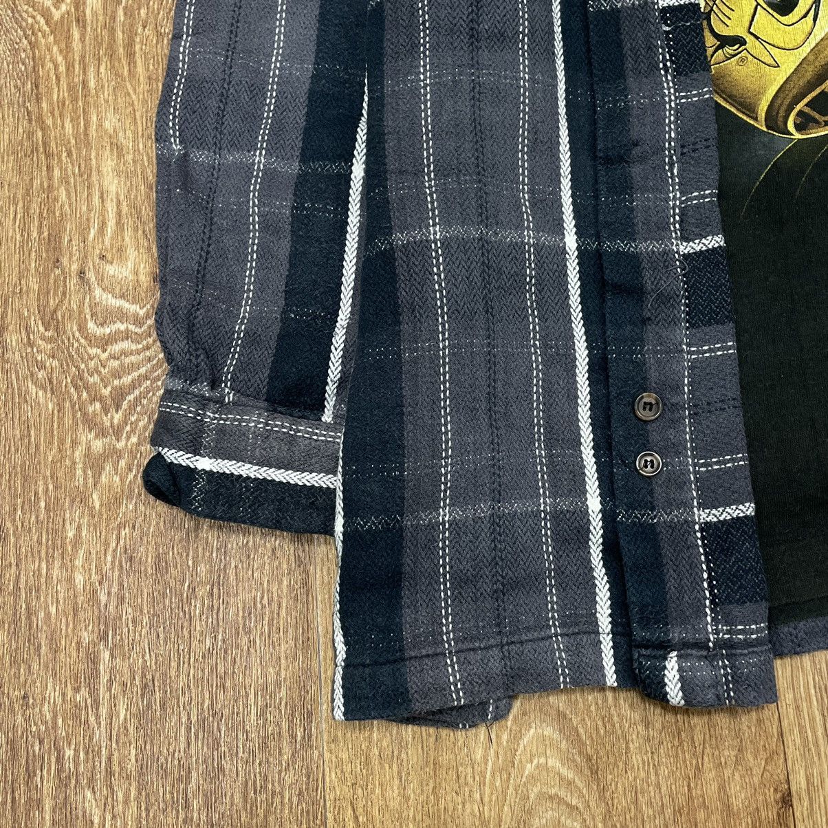 Vintage Vintage 90s Checkered Shirt Layering Piece Grunge Skate XL Size US XL / EU 56 / 4 - 3 Thumbnail