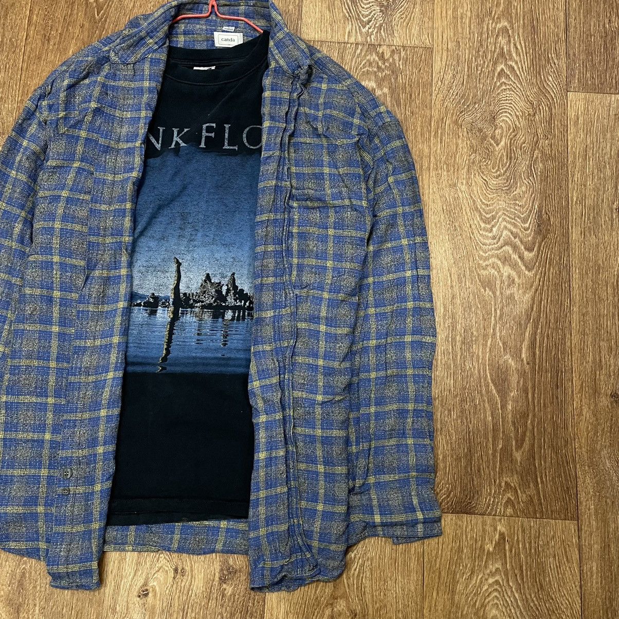 Flannel Vintage Flannel Shirt Plaid Checkered Travis Scott Style Size US L / EU 52-54 / 3 - 3 Thumbnail