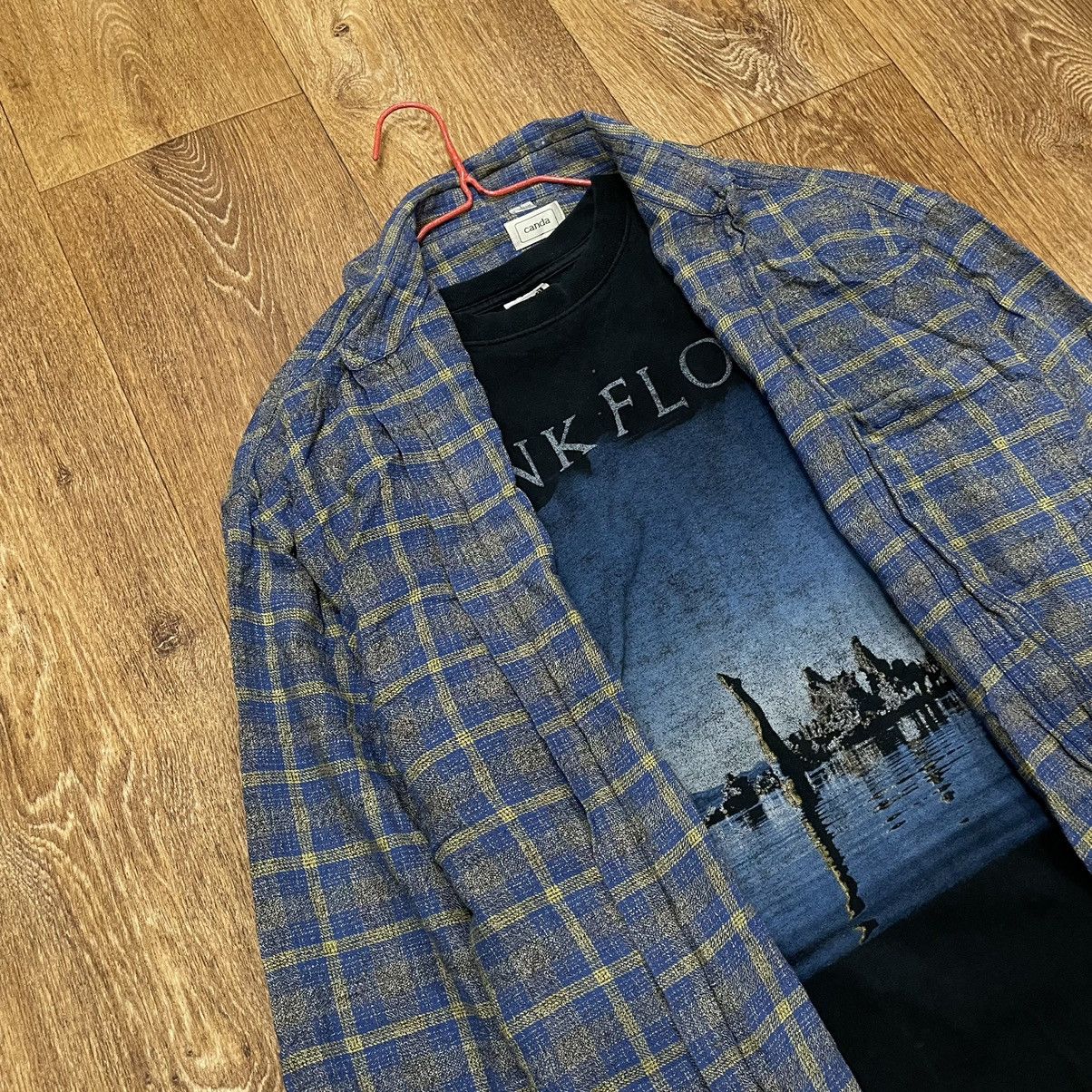 Flannel Vintage Flannel Shirt Plaid Checkered Travis Scott Style Size US L / EU 52-54 / 3 - 5 Thumbnail