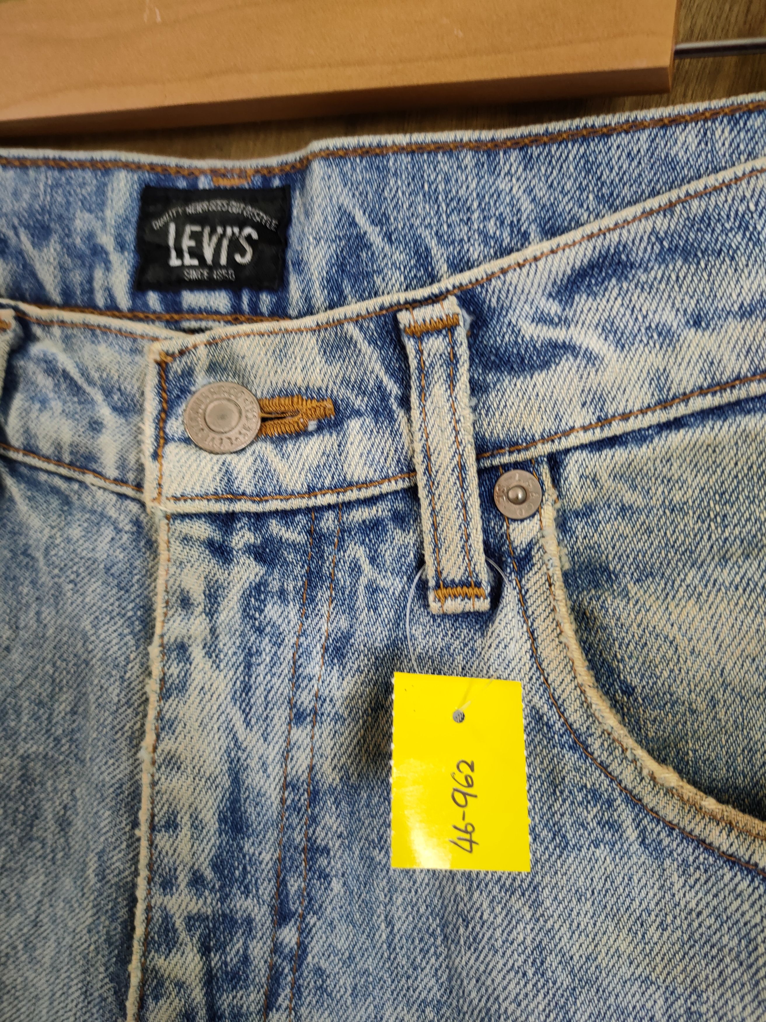 Levi's D Levis Big E ripped vintage distressed denim jeans #46-962 Size US 30 / EU 46 - 5 Thumbnail