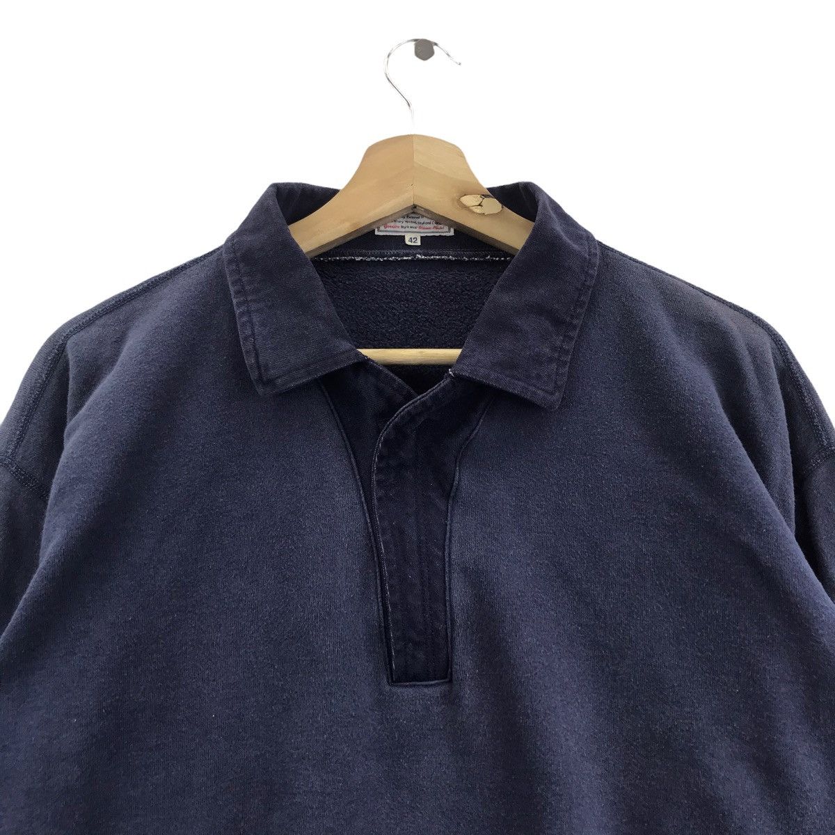 Other TWO MOON Japanese Brand Blue Indigo Jeans Denim Sweatshirt Size US L / EU 52-54 / 3 - 2 Thumbnail