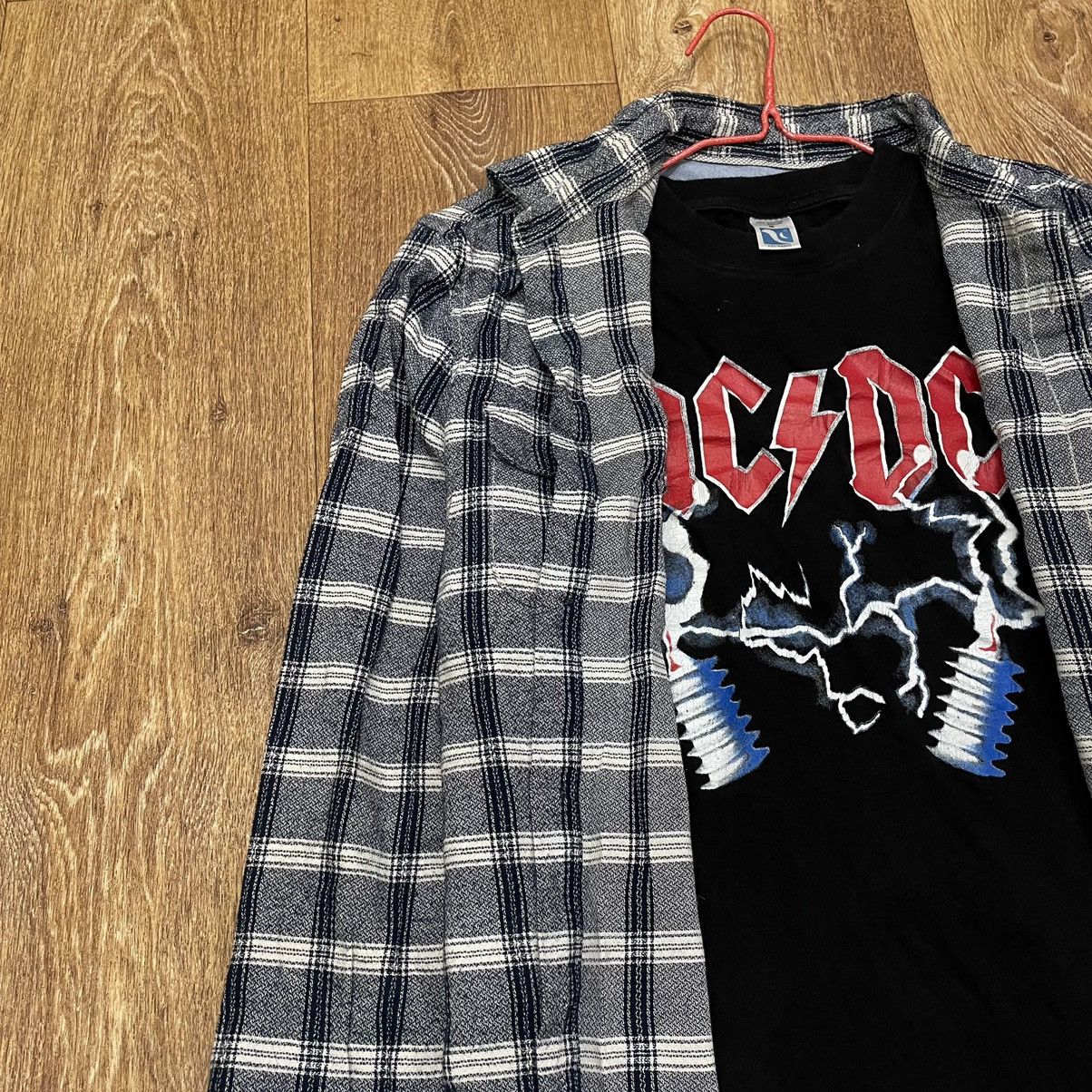 Vintage Vintage Y2K Checkered Shirt Grunge Streetwear Oversized M Size US M / EU 48-50 / 2 - 5 Thumbnail